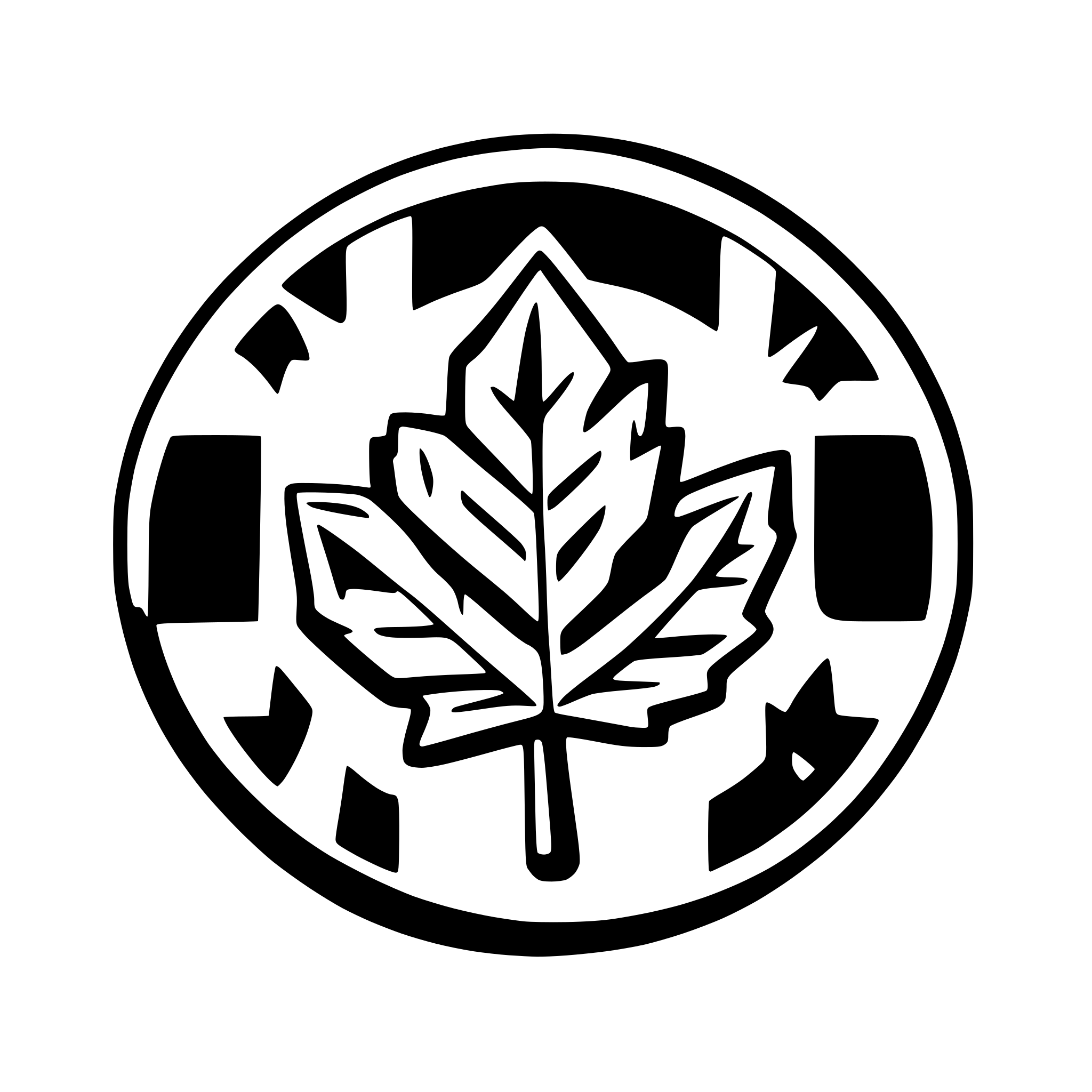 AI-generated SVG of a flag of canada.