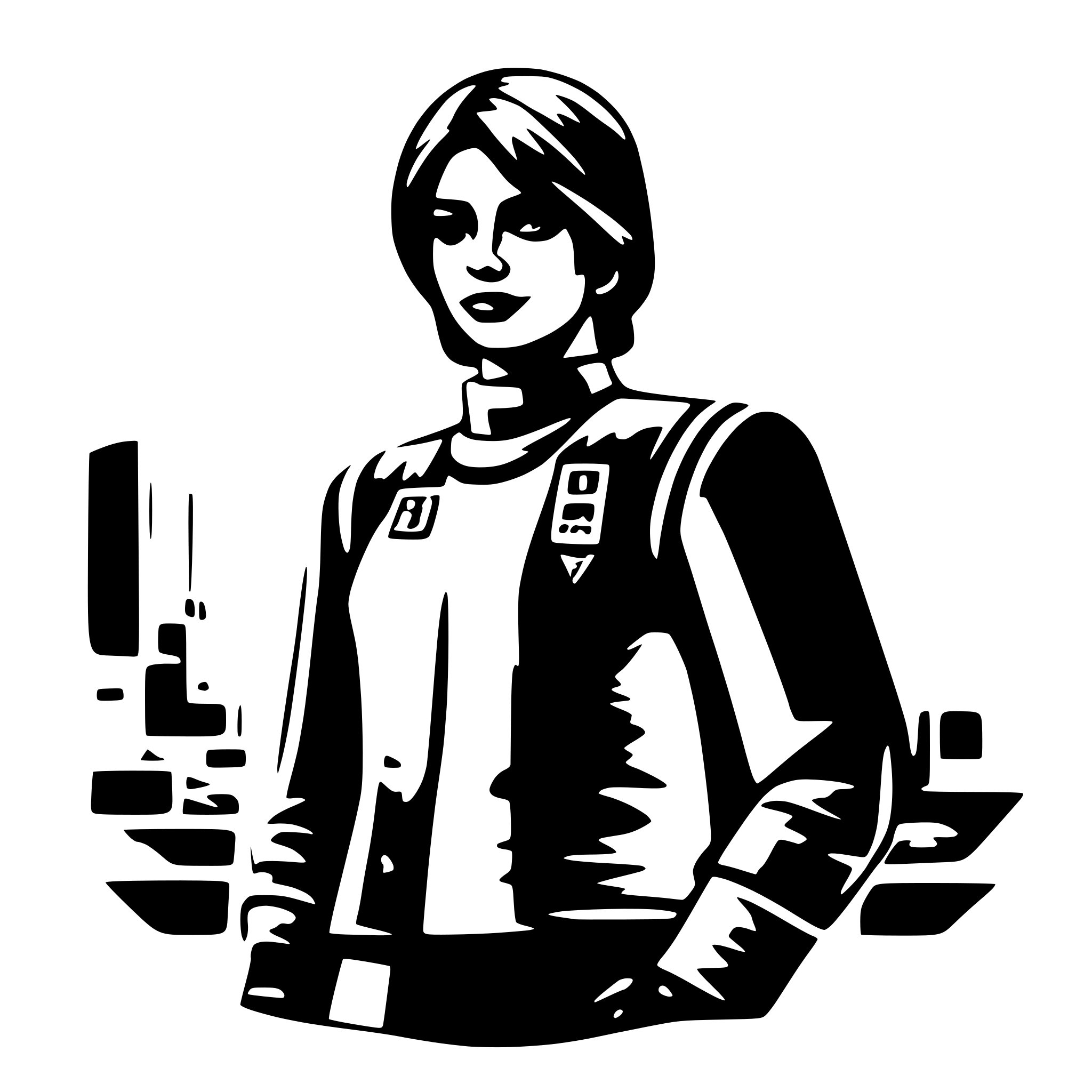 AI-generated SVG of a gen ai Apparel