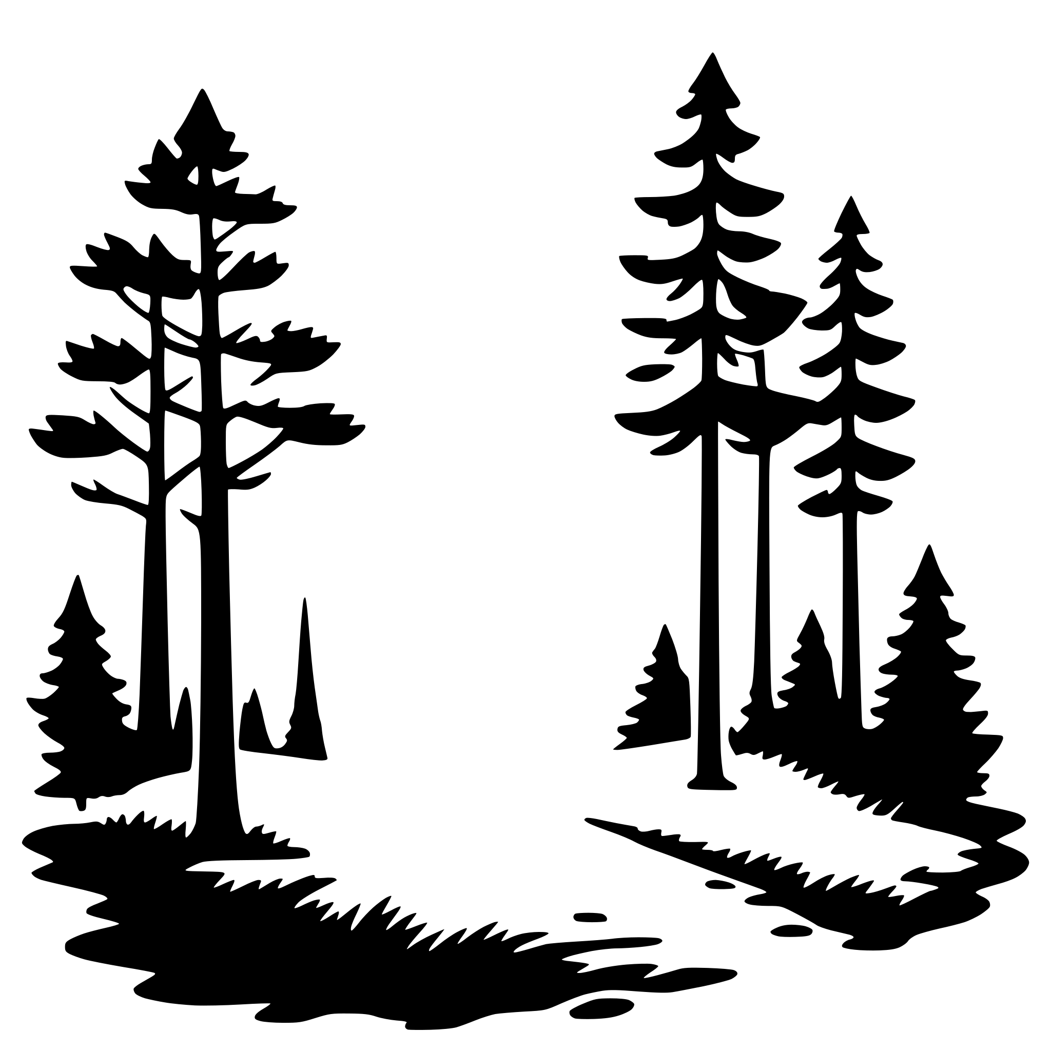 AI-generated SVG of 'forest mist'