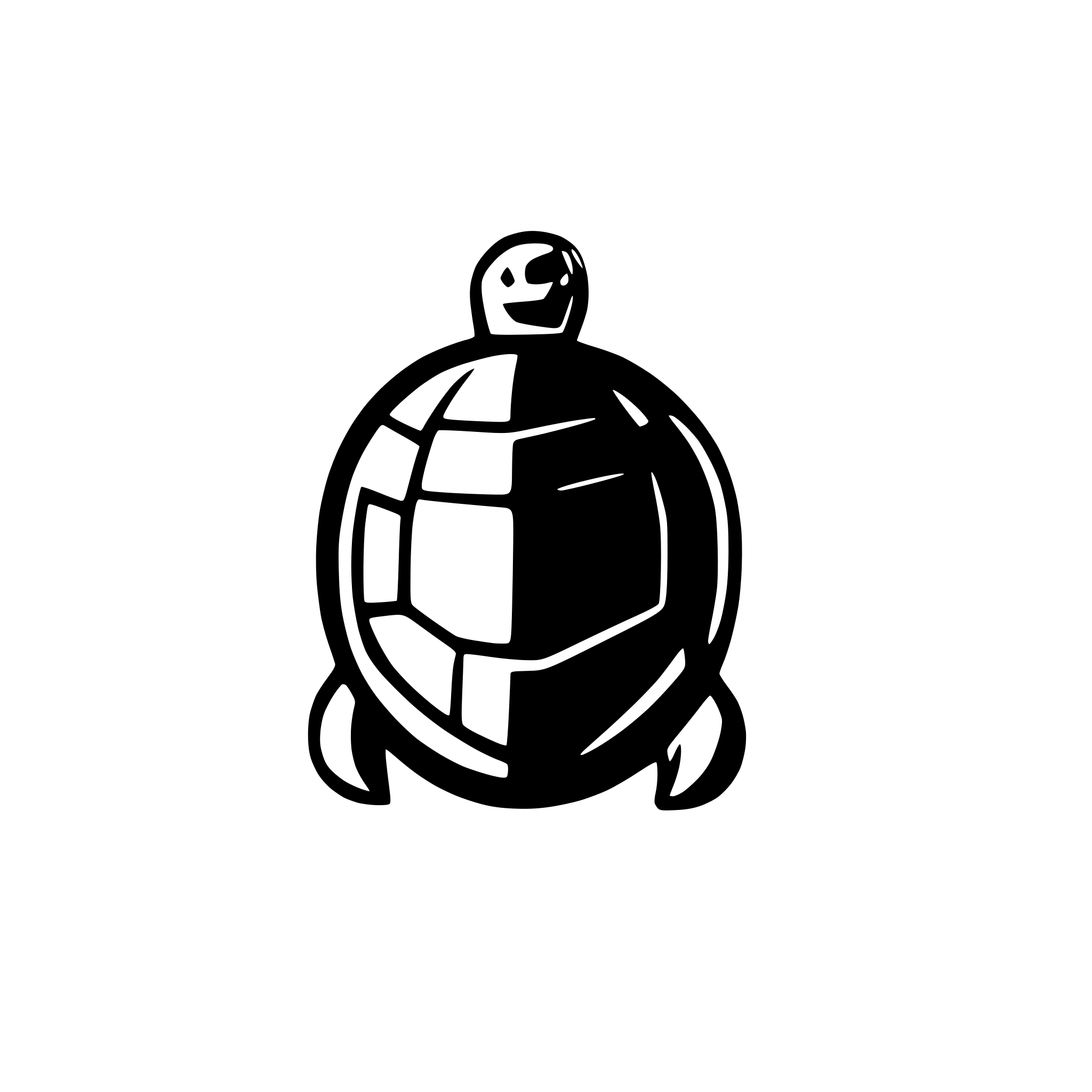 AI-generated SVG of a turtle shell