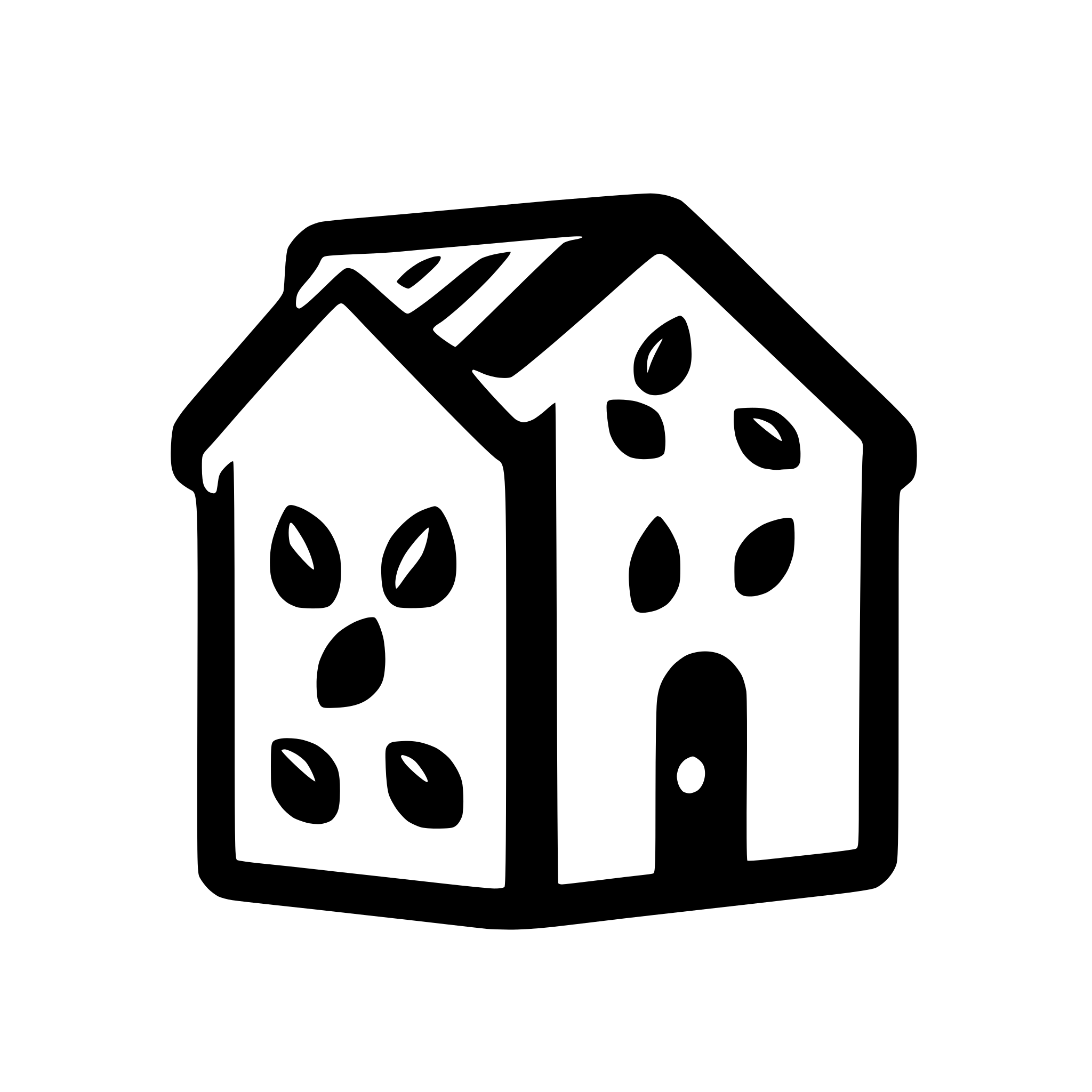 AI-generated SVG of 'property very simple icon'