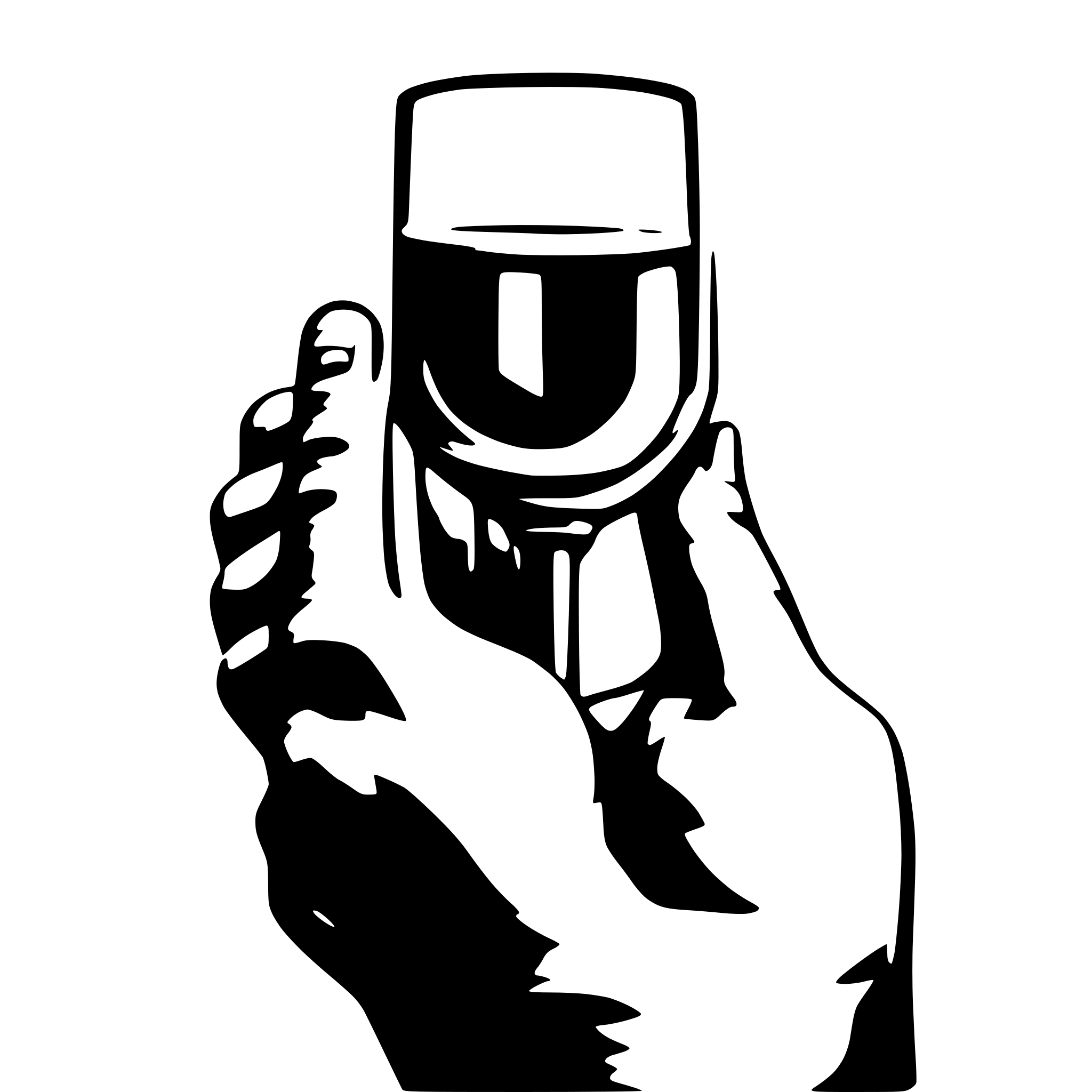 AI-generated SVG of 'hand holding a magnafying glass'