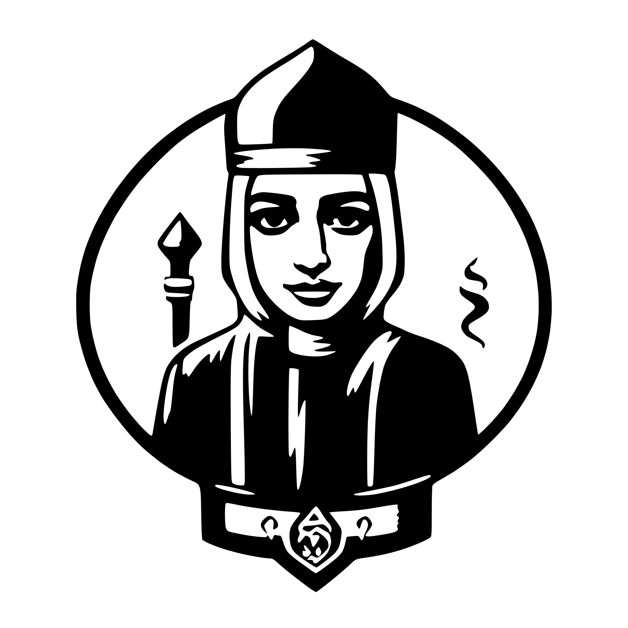 AI-generated SVG of a Al-Muqri