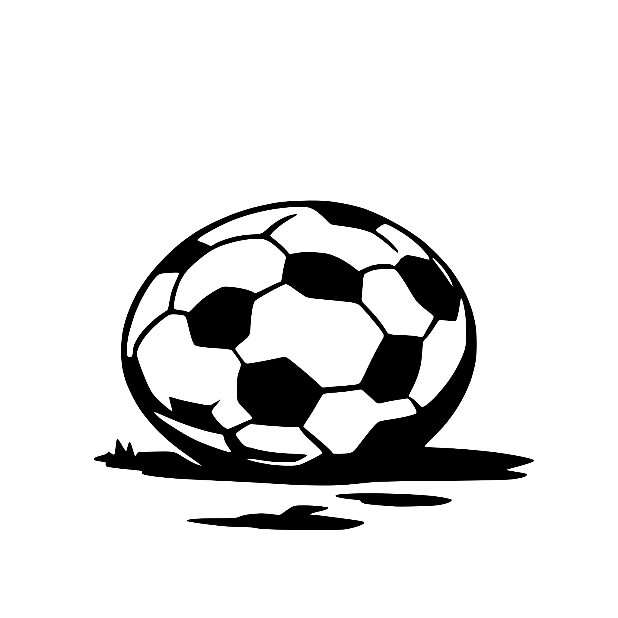 AI-generated SVG of 'football doodle'