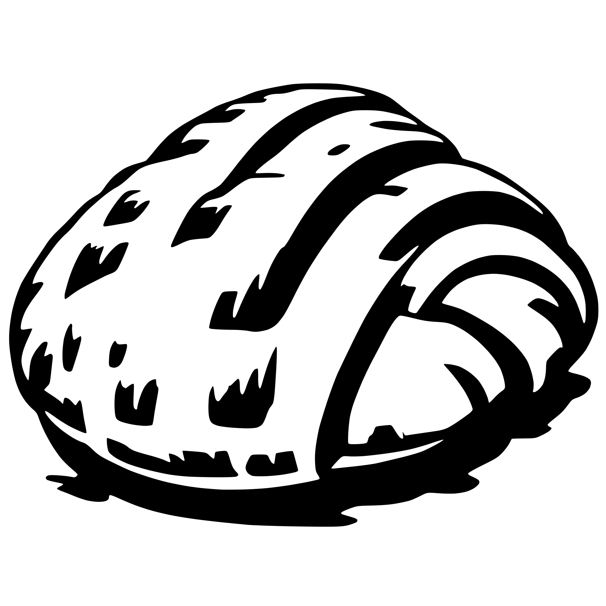 AI-generated SVG of 'croissant split in half'