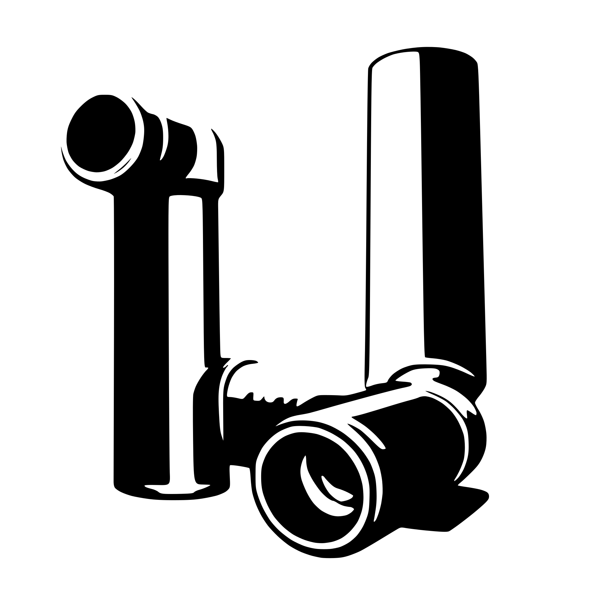 AI-generated SVG of a metal tube