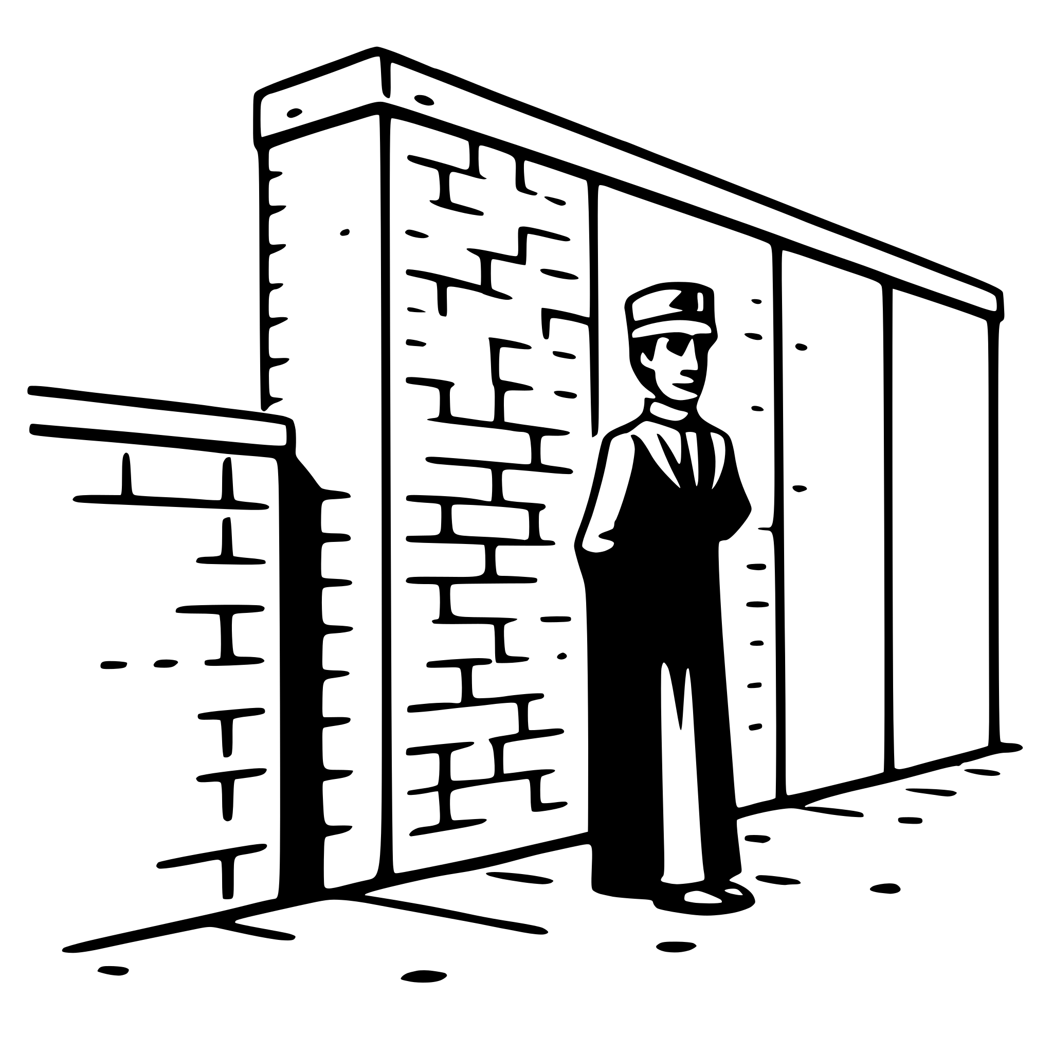 AI-generated SVG of 'wailing wall'