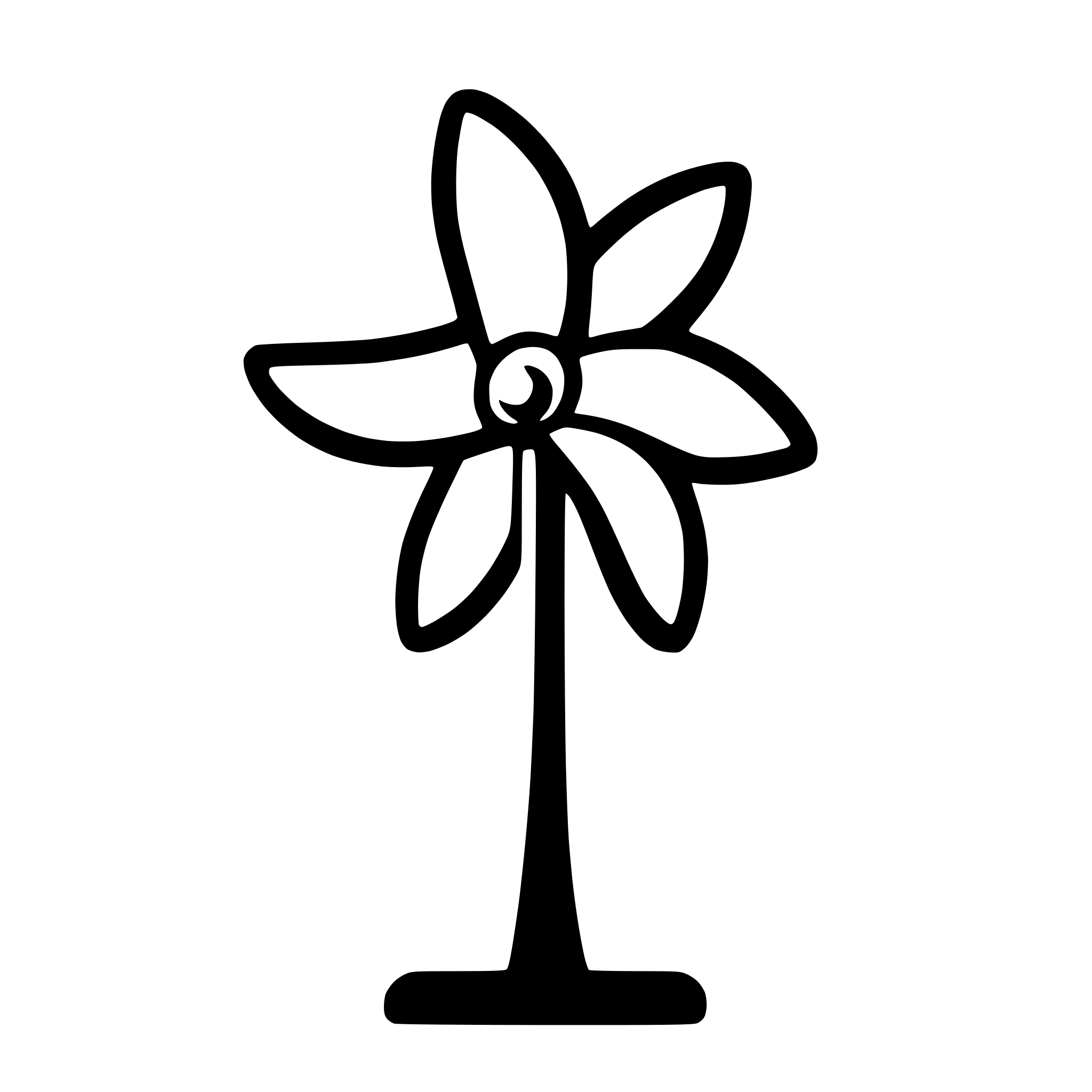 AI-generated SVG of 'wind generator'