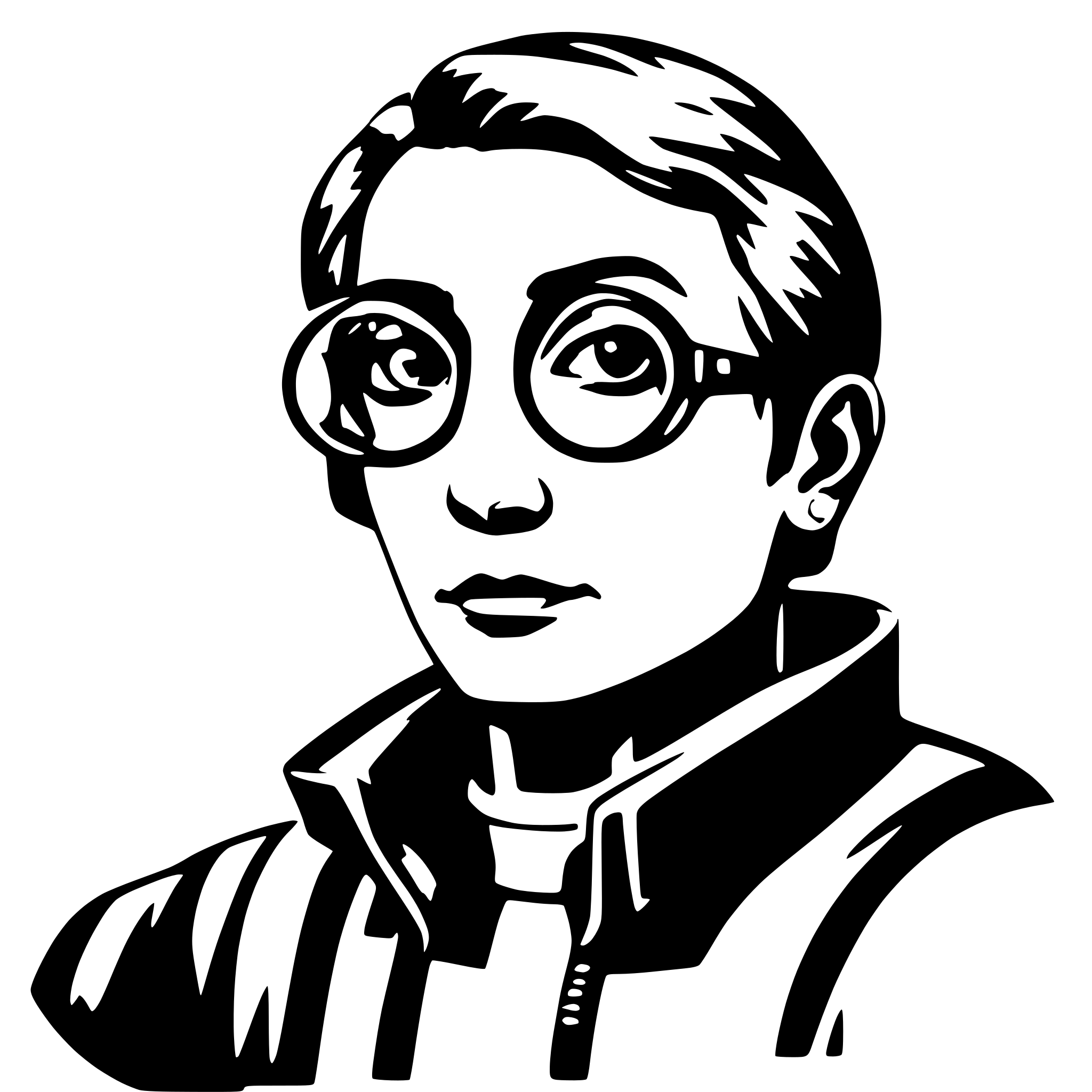 AI-generated SVG of a observer