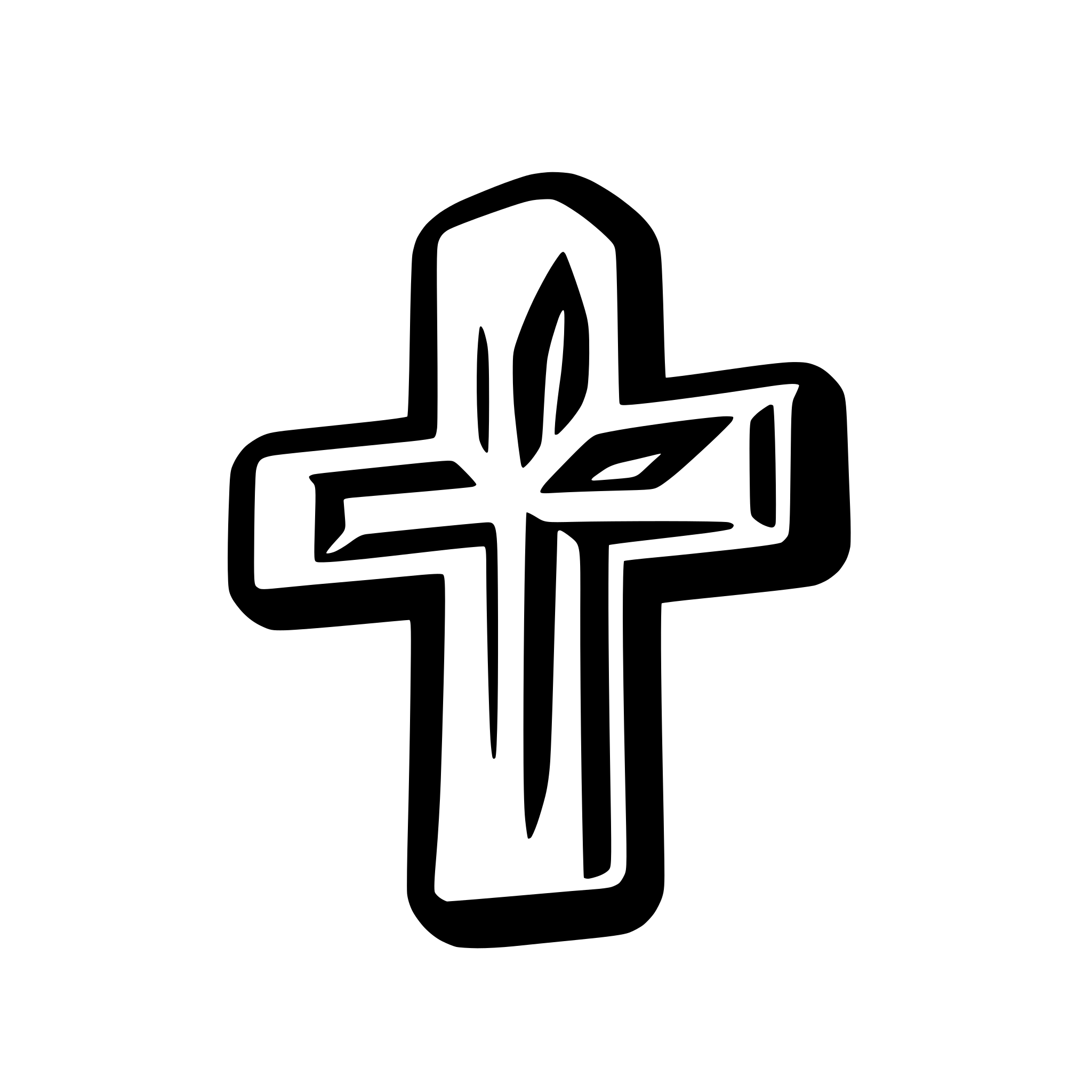 AI-generated SVG of 'Ankh'
