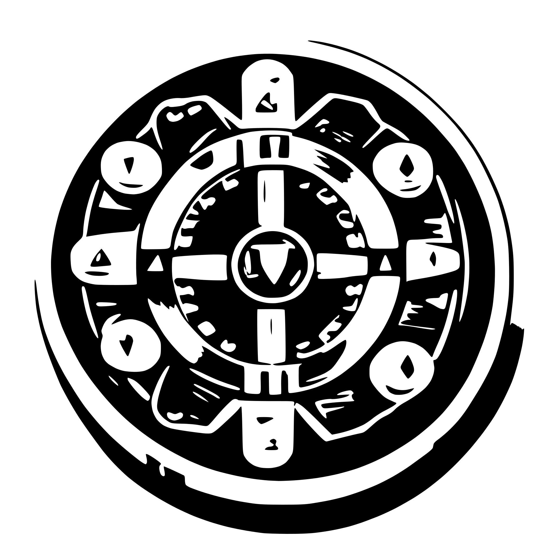 AI-generated SVG of 'a high quality flat casino poker chip coin'