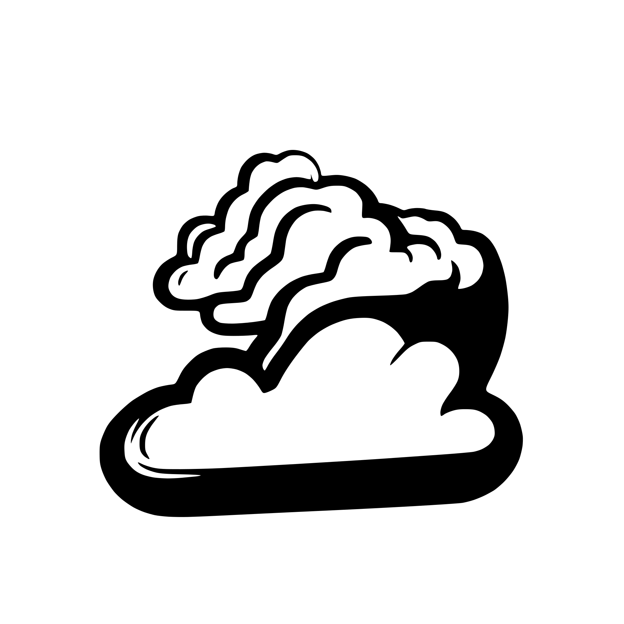 AI-generated SVG of a big cloud