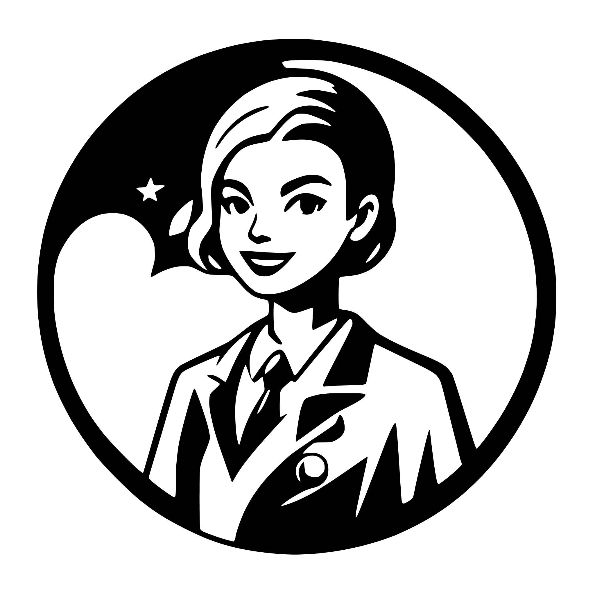 AI-generated SVG of a "Dream Career job" logo. Keep it professional. Don't change the text. Include text in SVG. Don't include any other images/graphics.