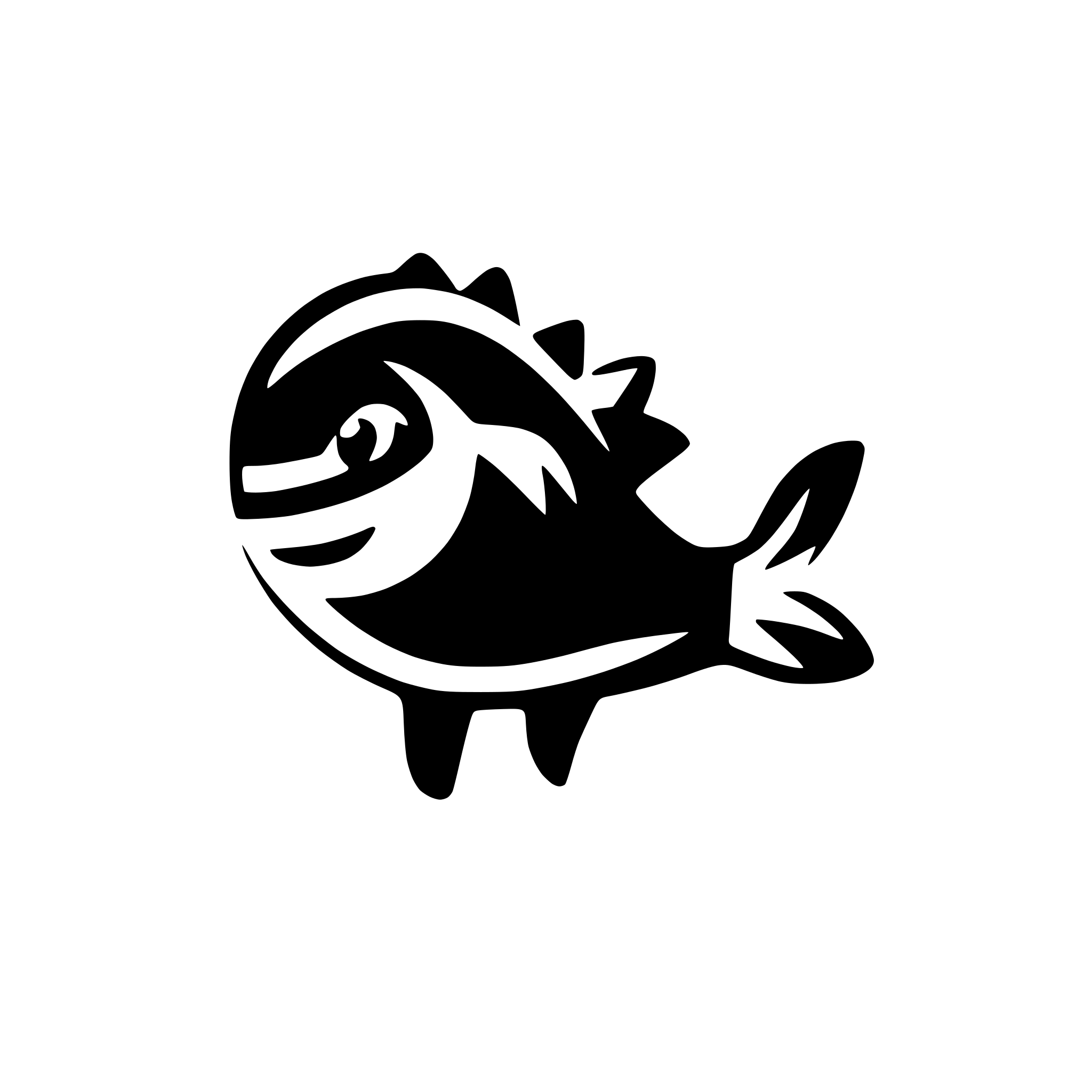 AI-generated SVG of 'Pisces horoscope svg icon'