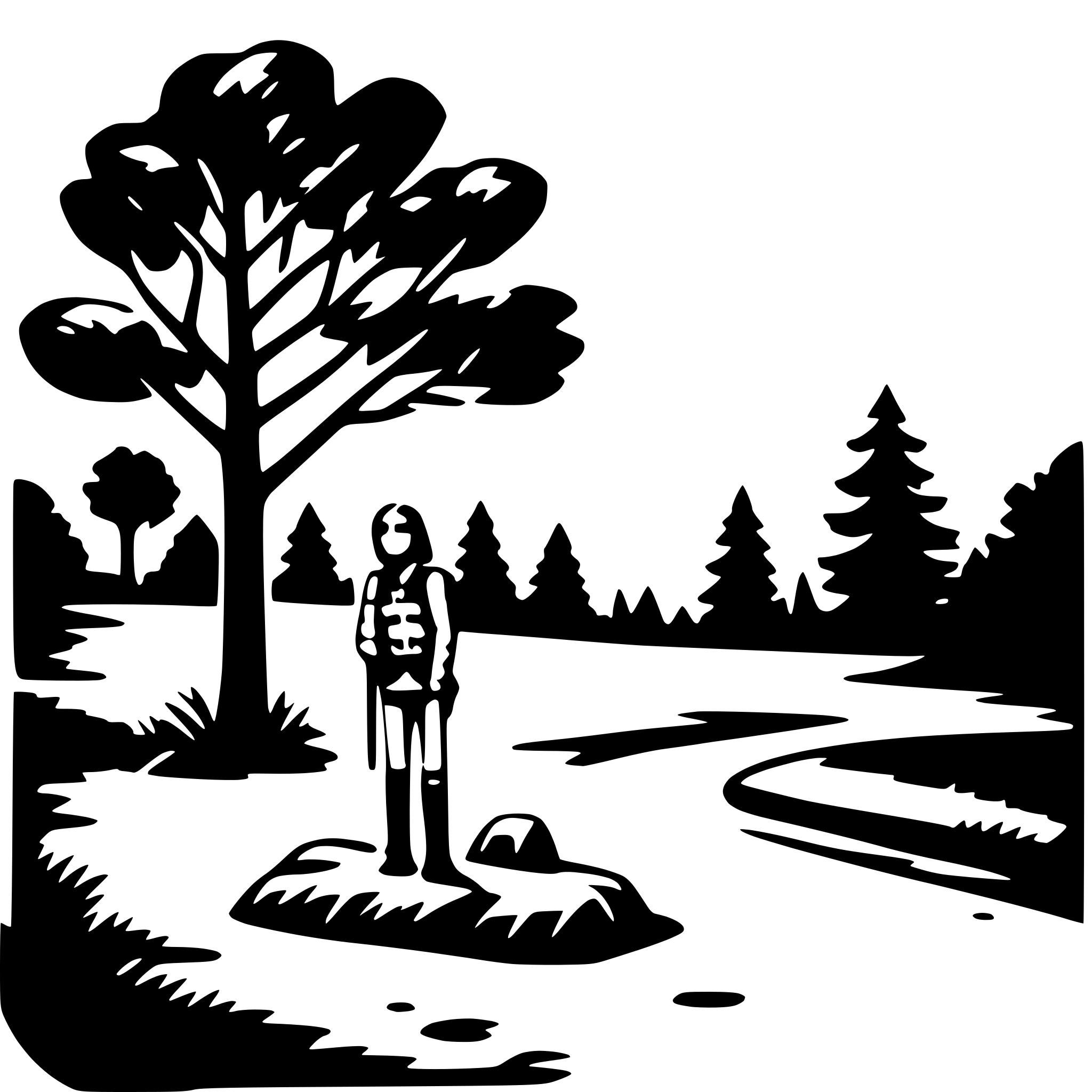 AI-generated SVG of a outdoor adventure