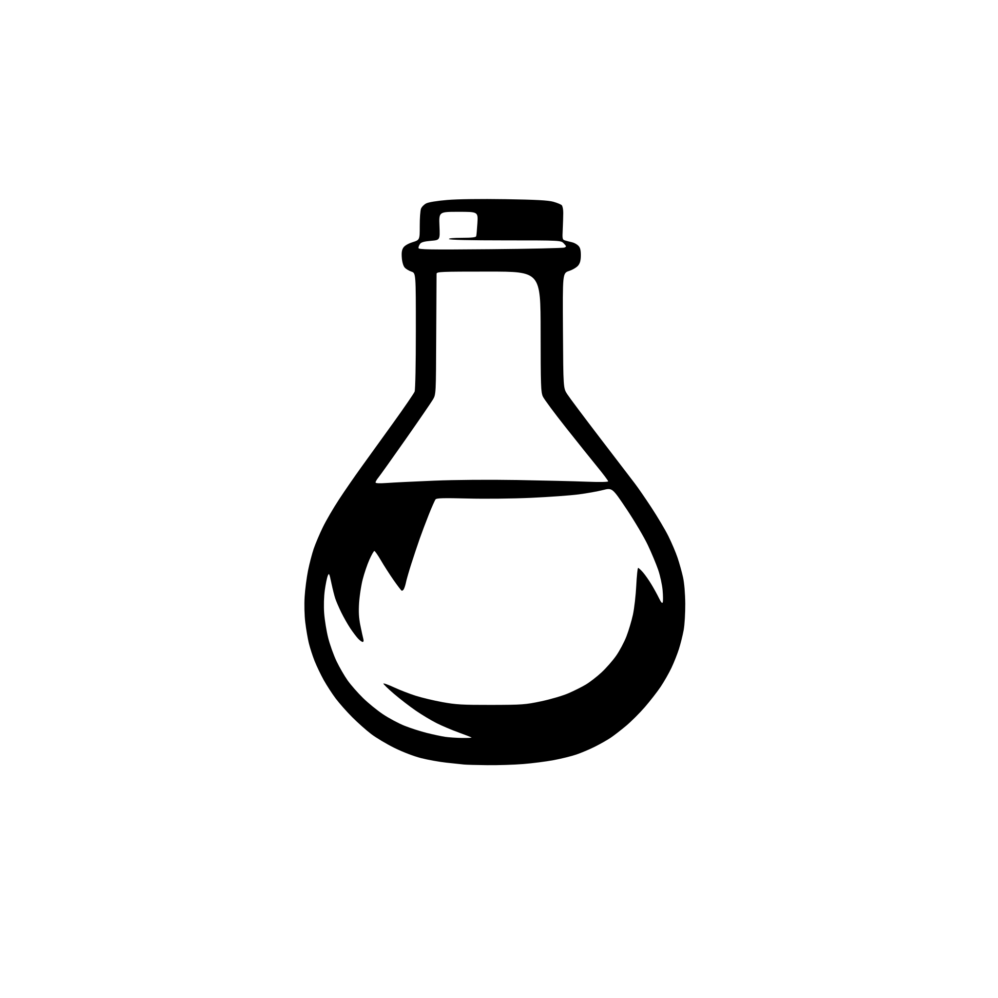 AI-generated SVG of 'empty potion bottle'