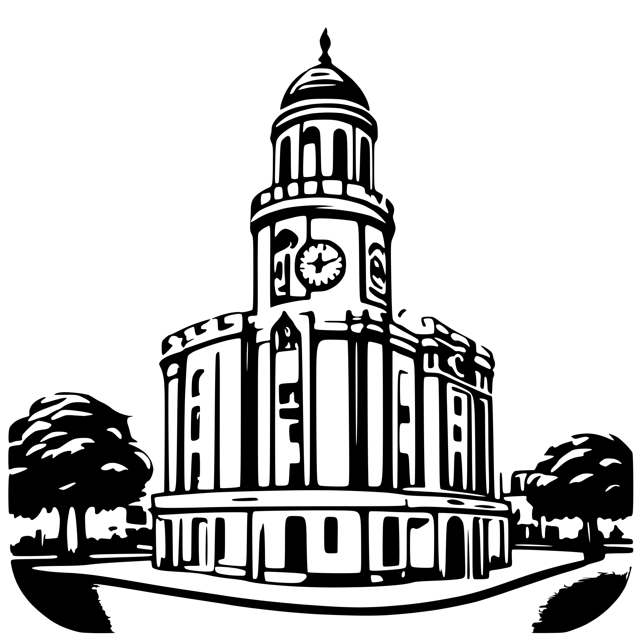 AI-generated SVG of 'clock tower faisalabad'