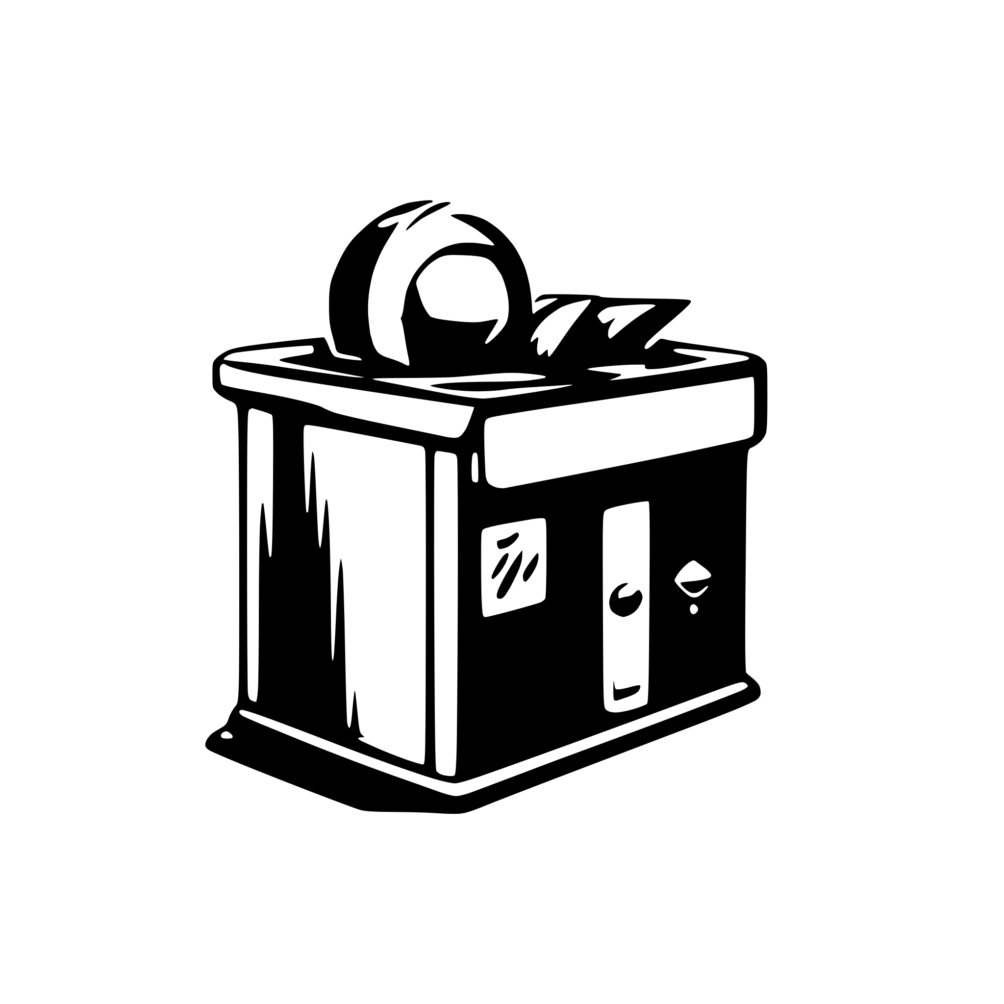 AI-generated SVG of a a logo for Items management