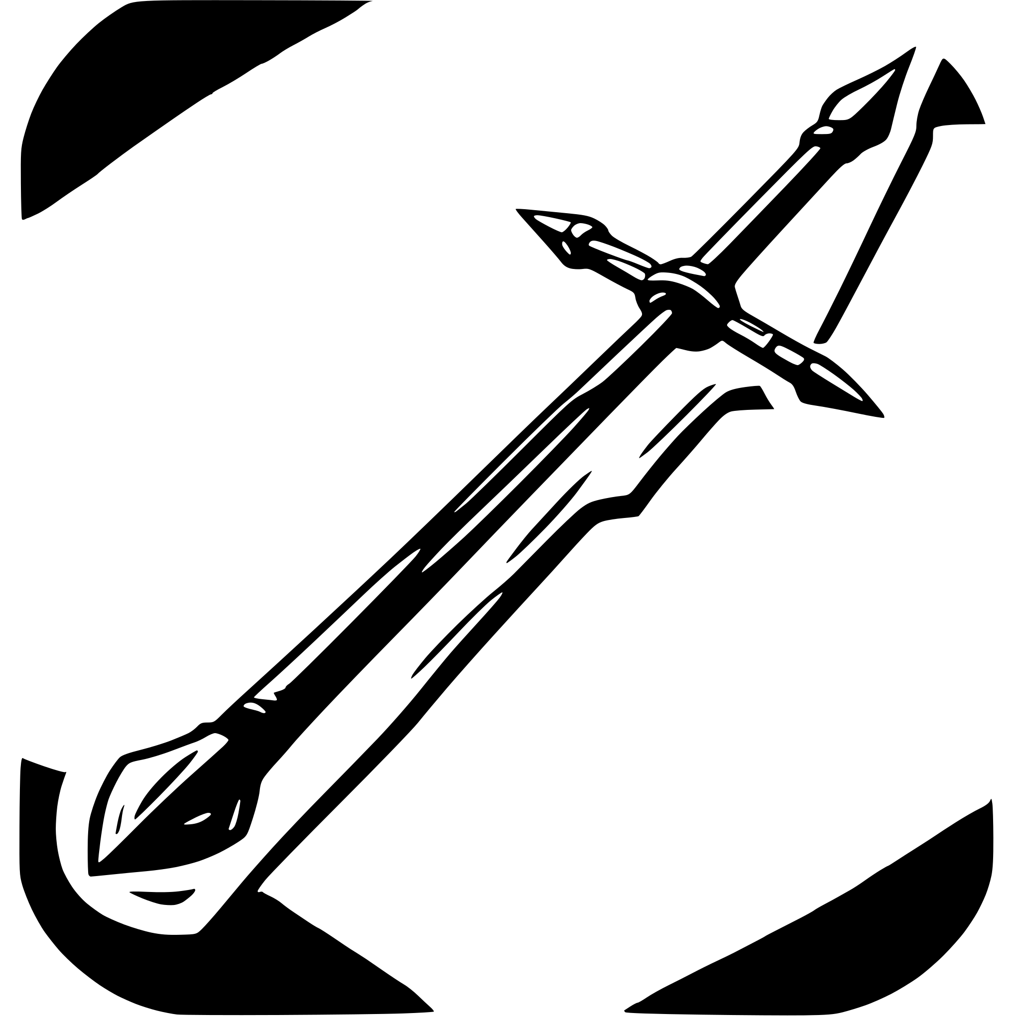 AI-generated SVG of 'a Quarterstaff weapon'