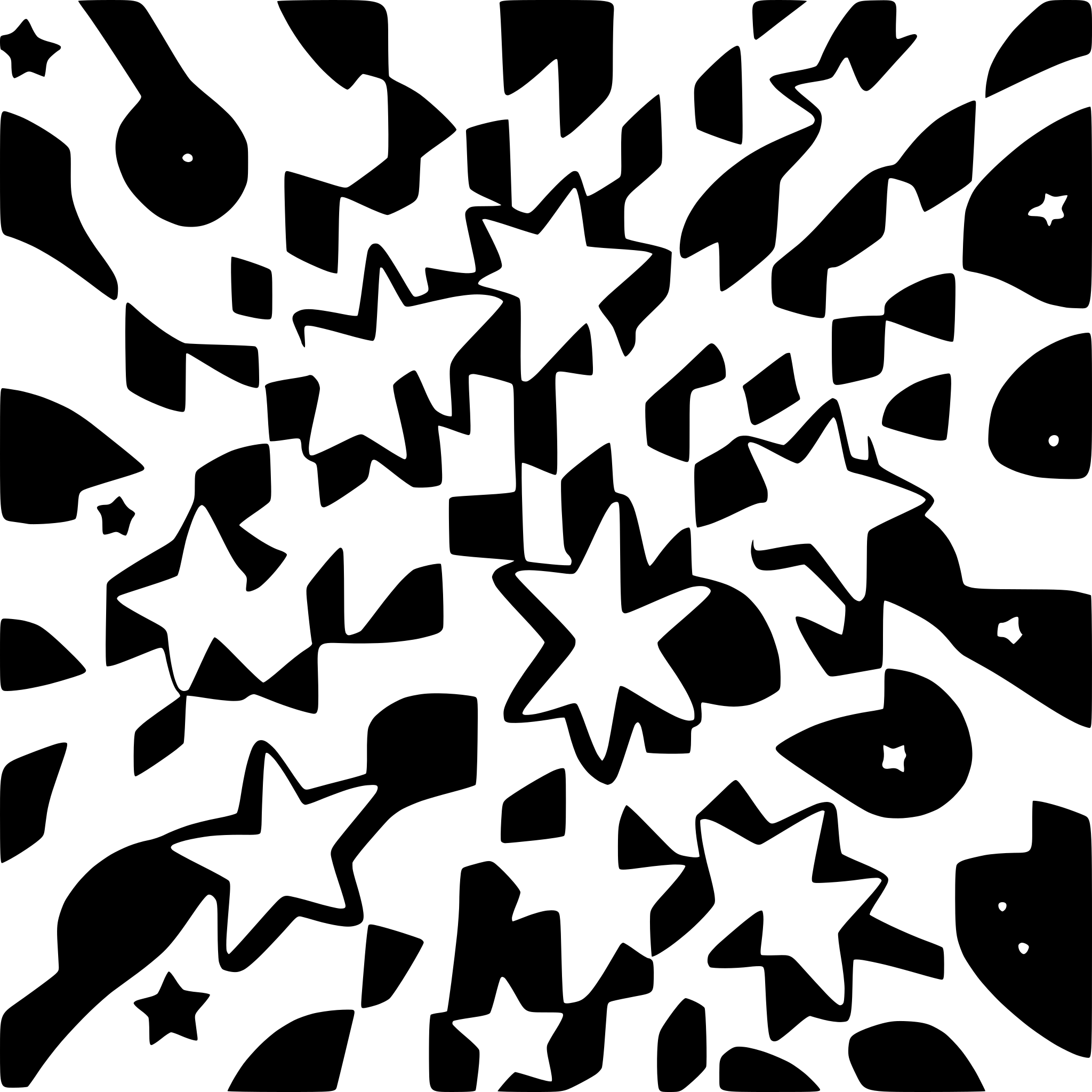 AI-generated SVG of a scattered stars as a galaxy