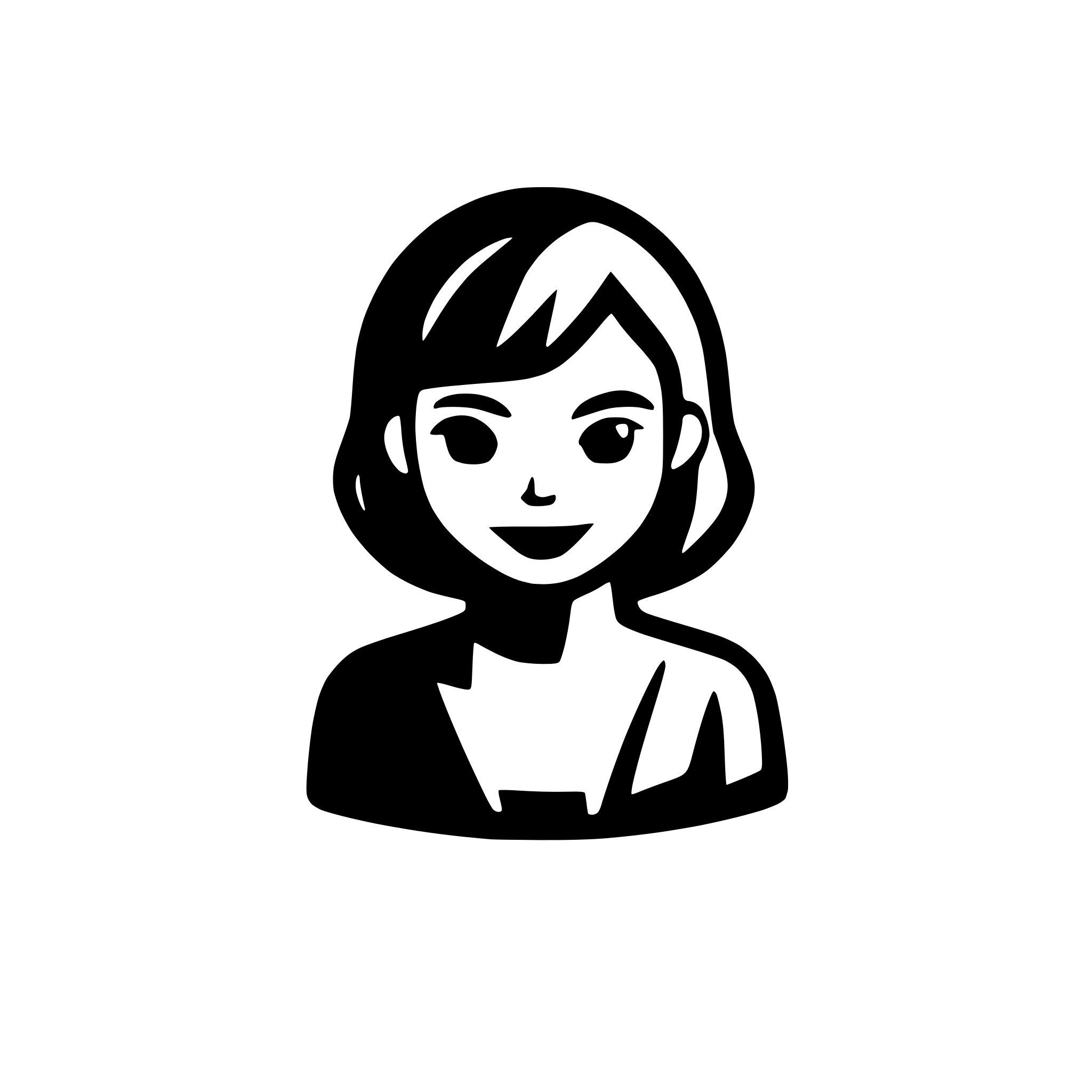 AI-generated SVG of a very simple icon of user-check