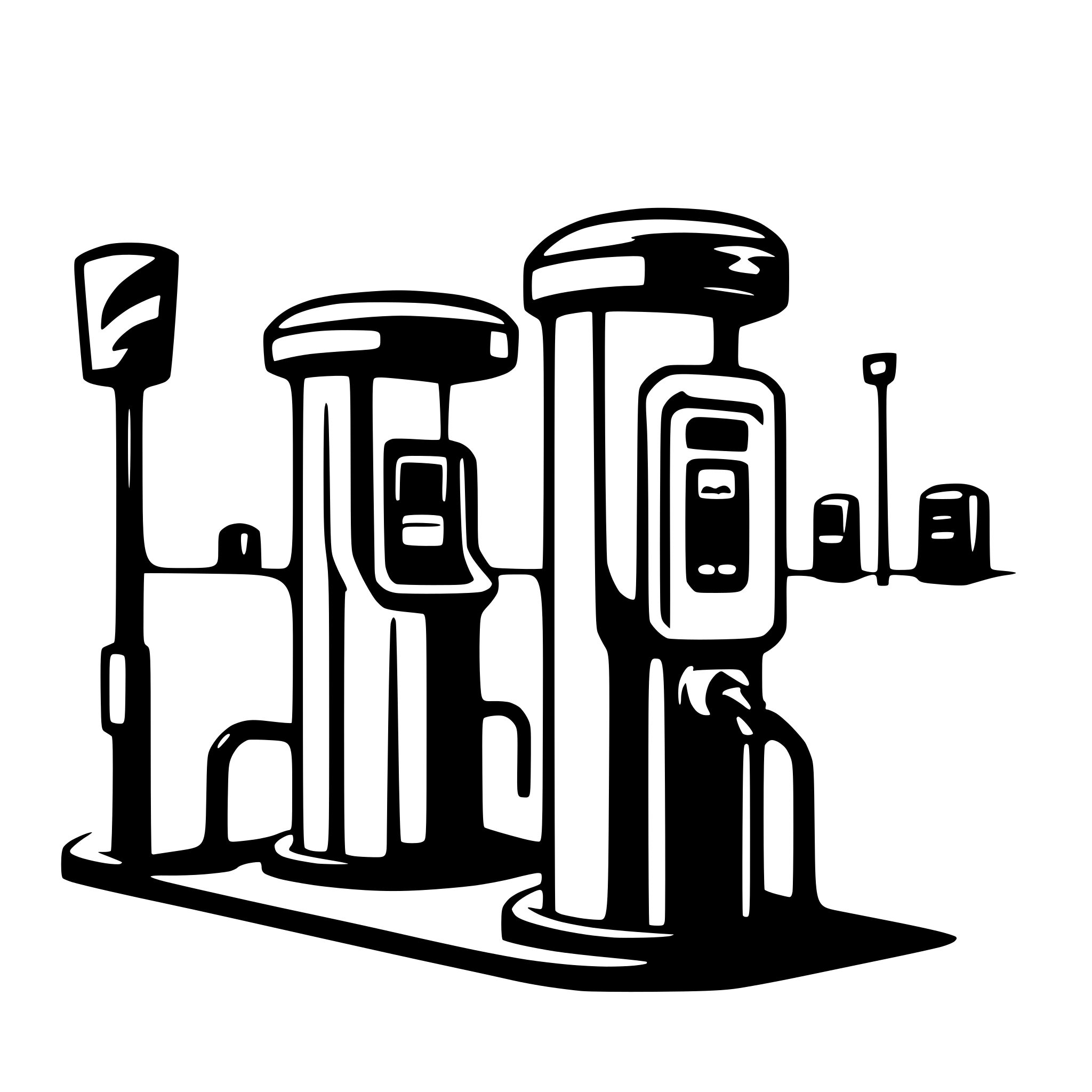 AI-generated SVG of 'an EV charging station'