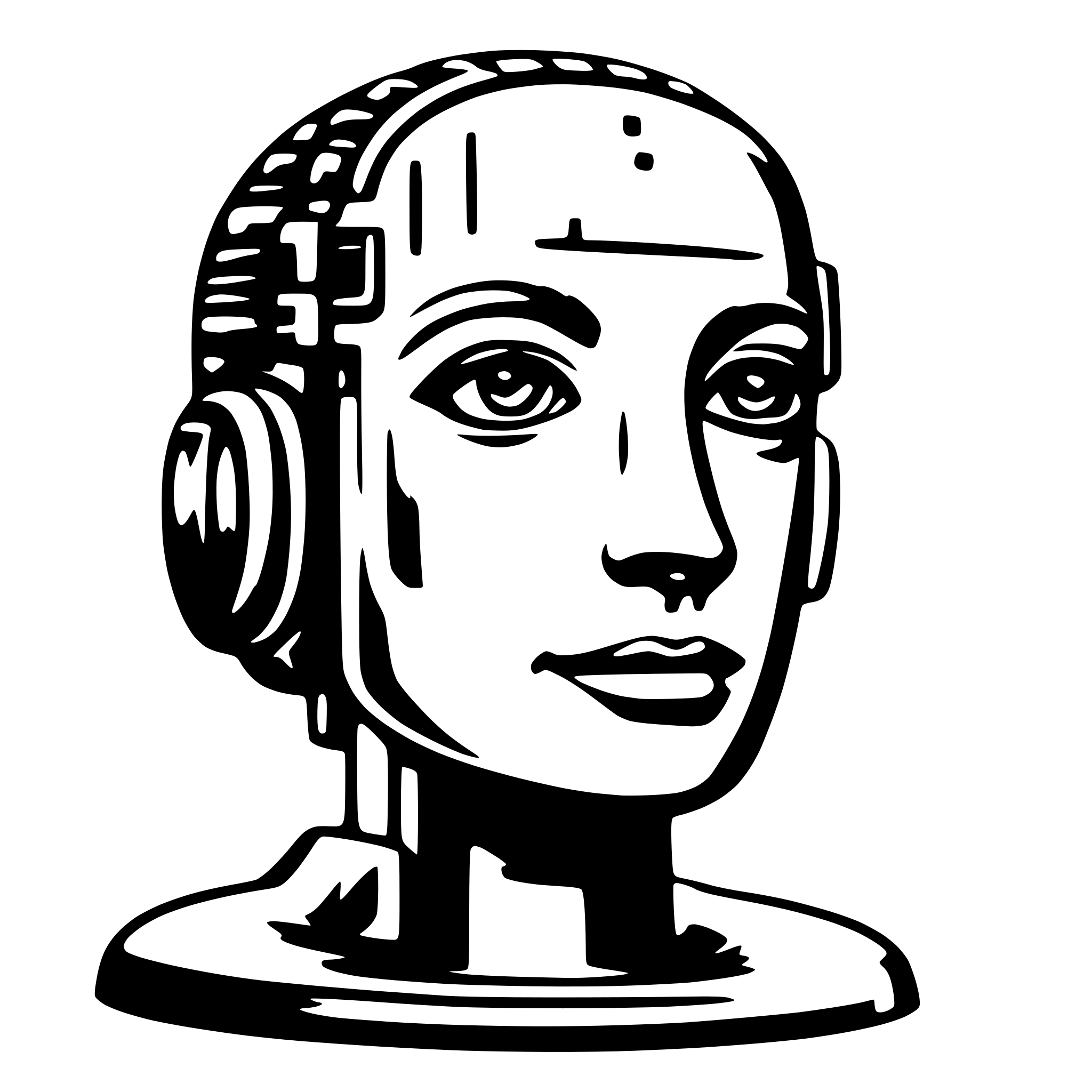AI-generated SVG of a Artificial intelligence in education
