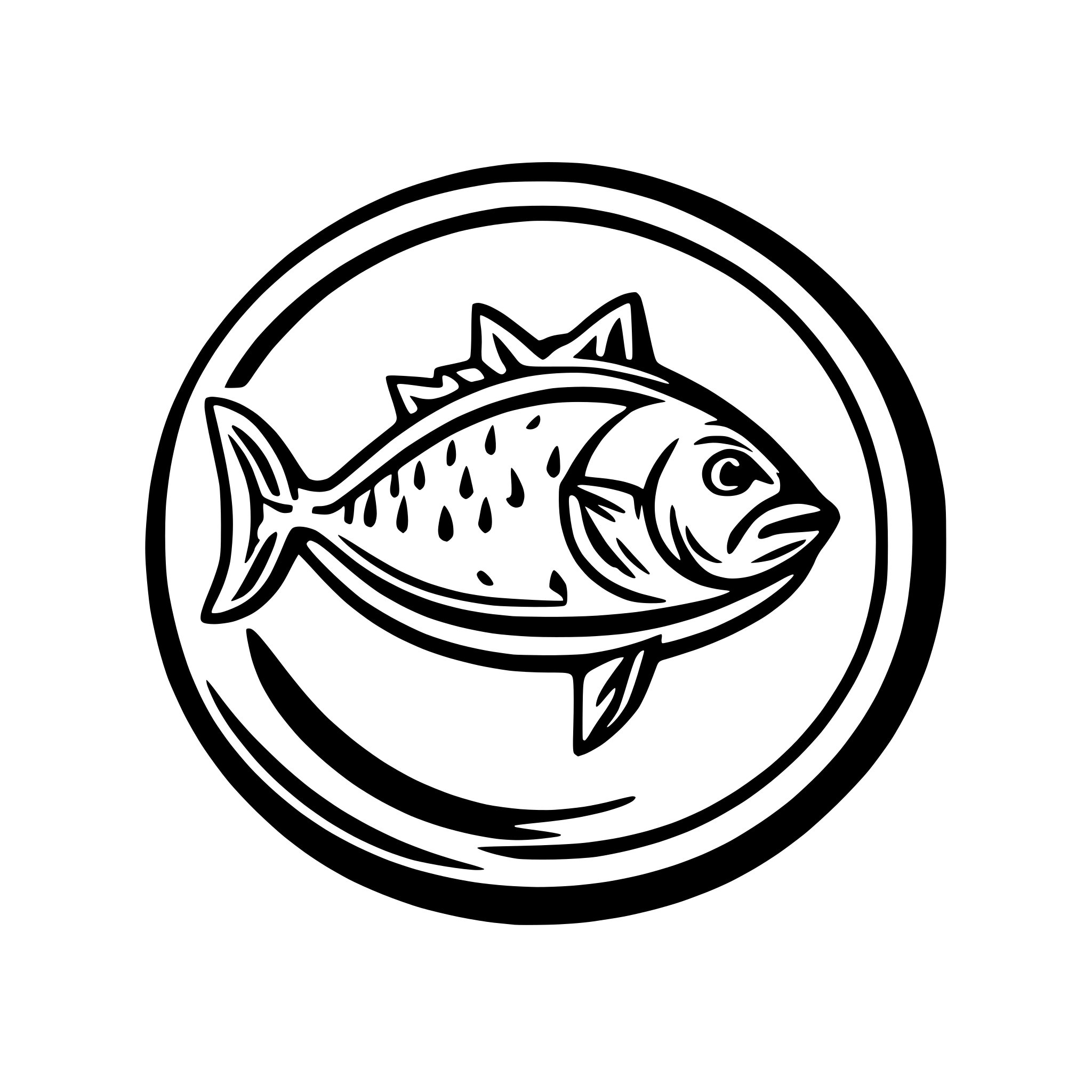 AI-generated SVG of a tuna