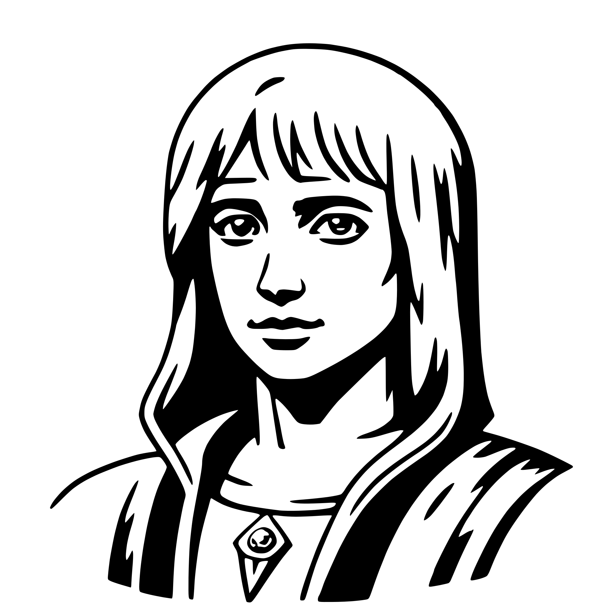 AI-generated SVG of 'baldr'