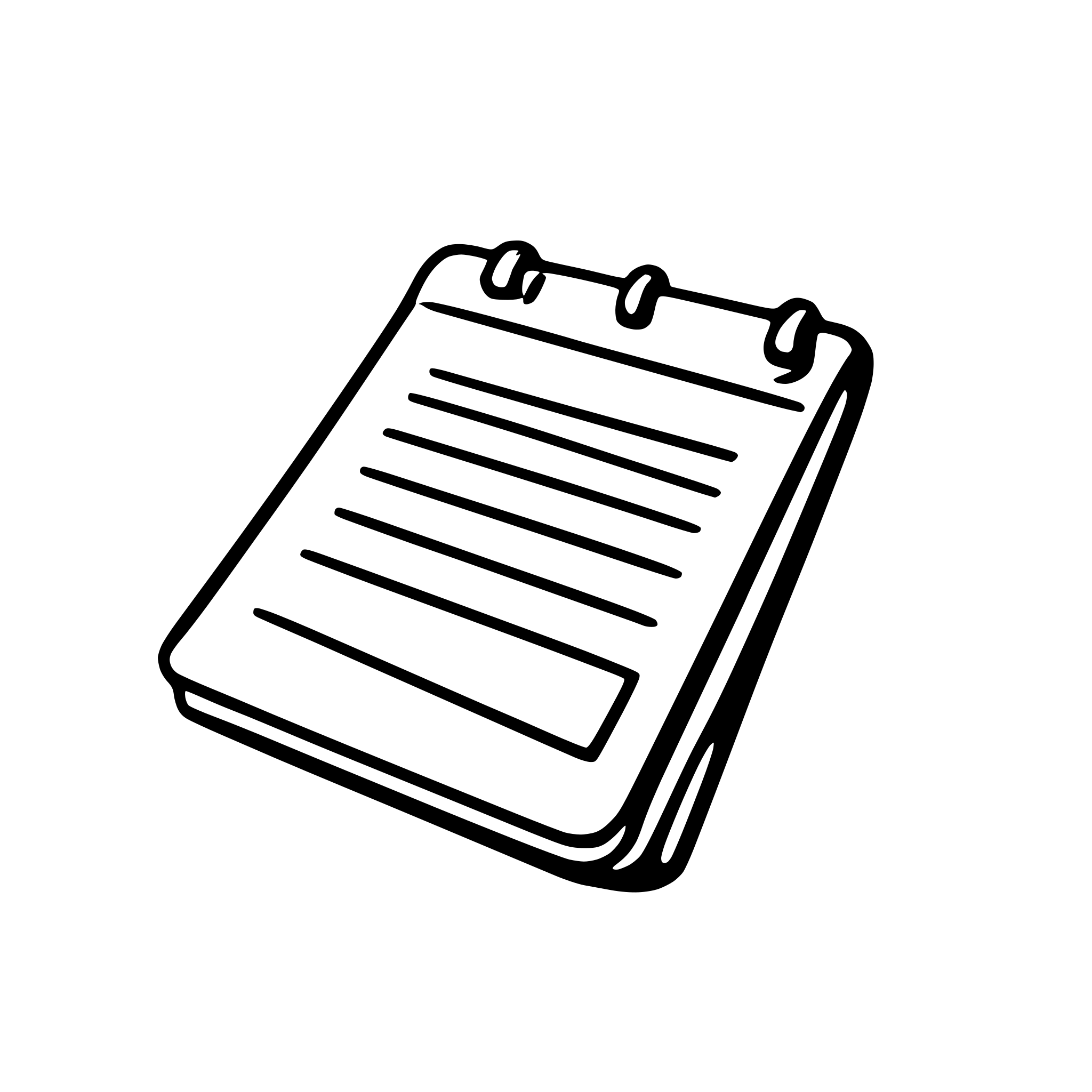 AI-generated SVG of a a 32x32 logo of a notepad