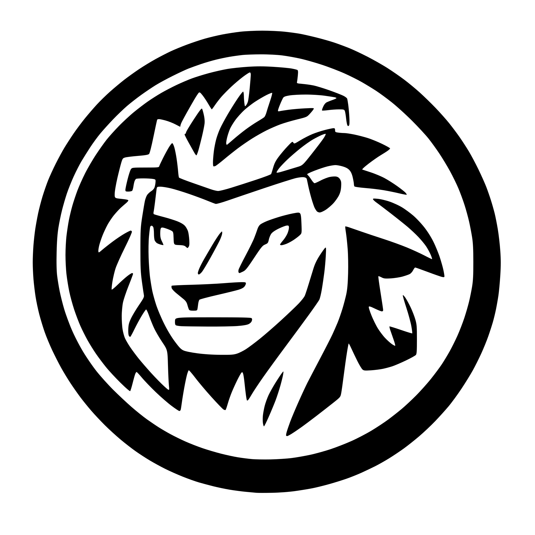 AI-generated SVG of 'simple app logo of a lion's head that is partially shaped like a paper tag or paper label'