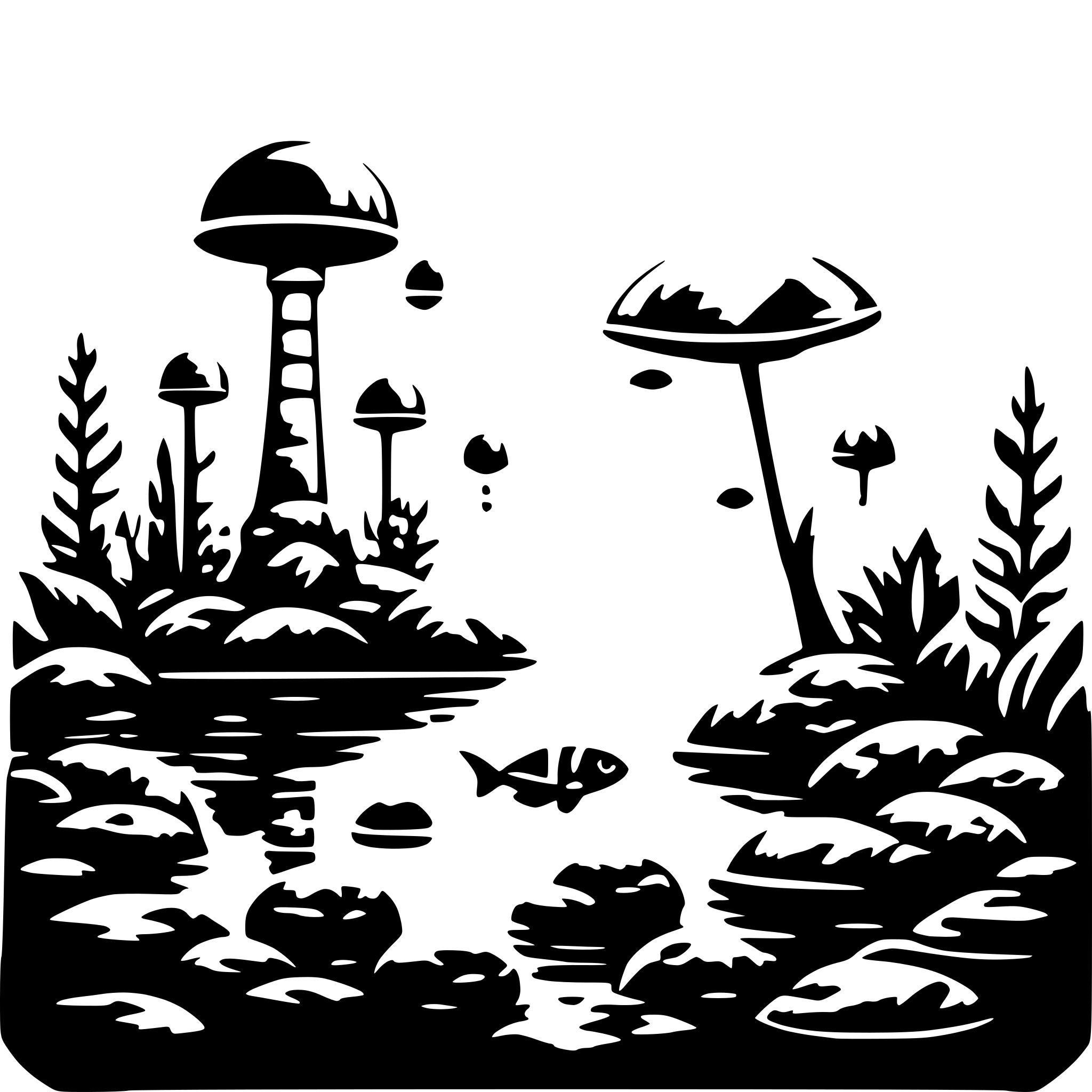 AI-generated SVG of 'under water ecosystem'