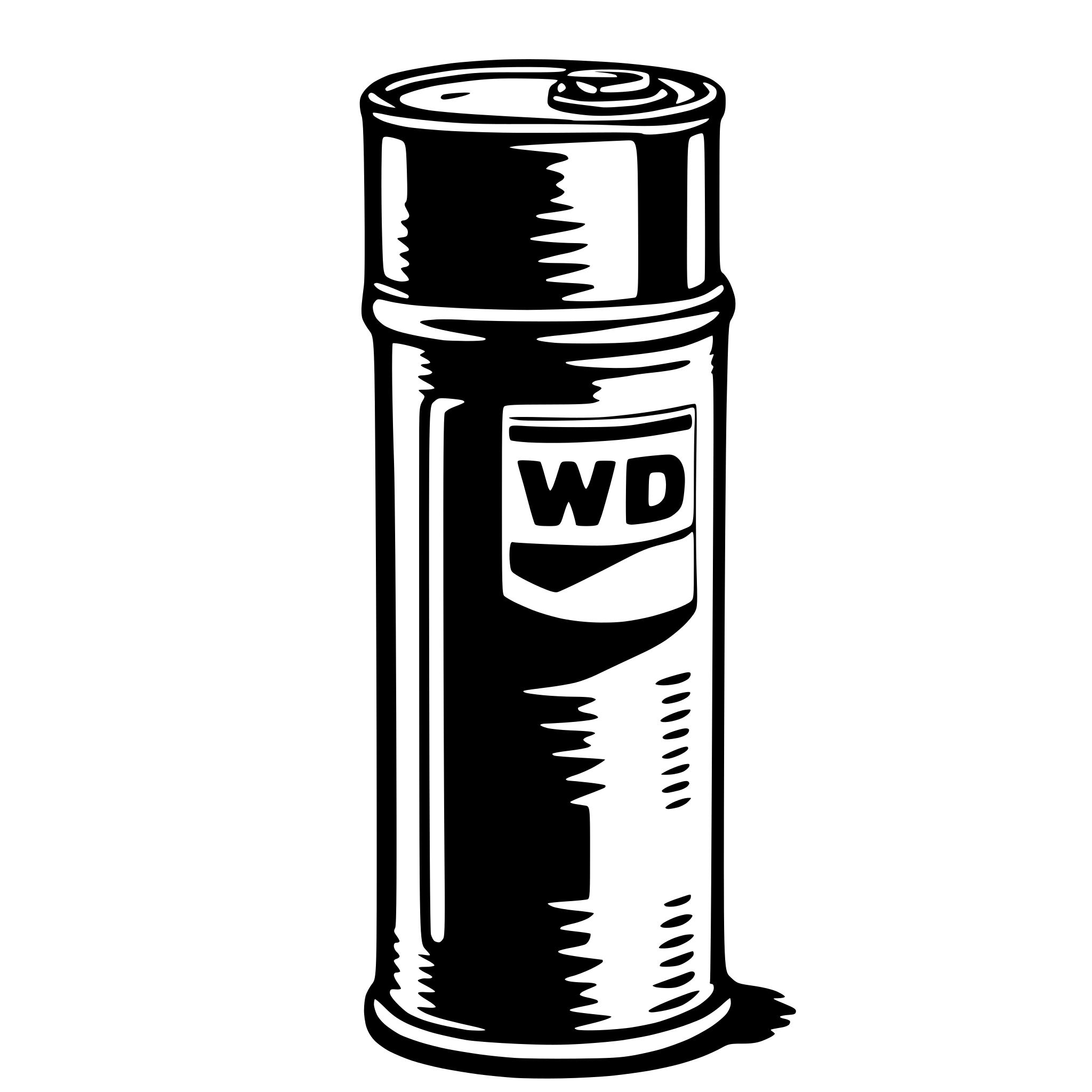 AI-generated SVG of a WD 40 oil