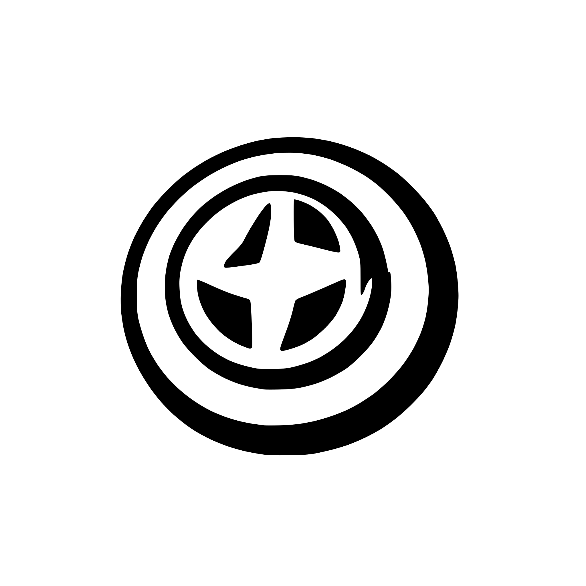AI-generated SVG of a portal icon simple chunky