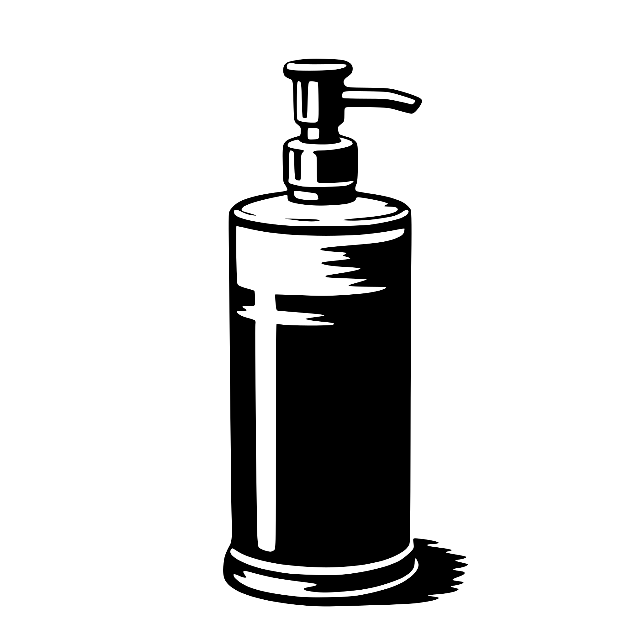 AI-generated SVG of 'liquid soap'