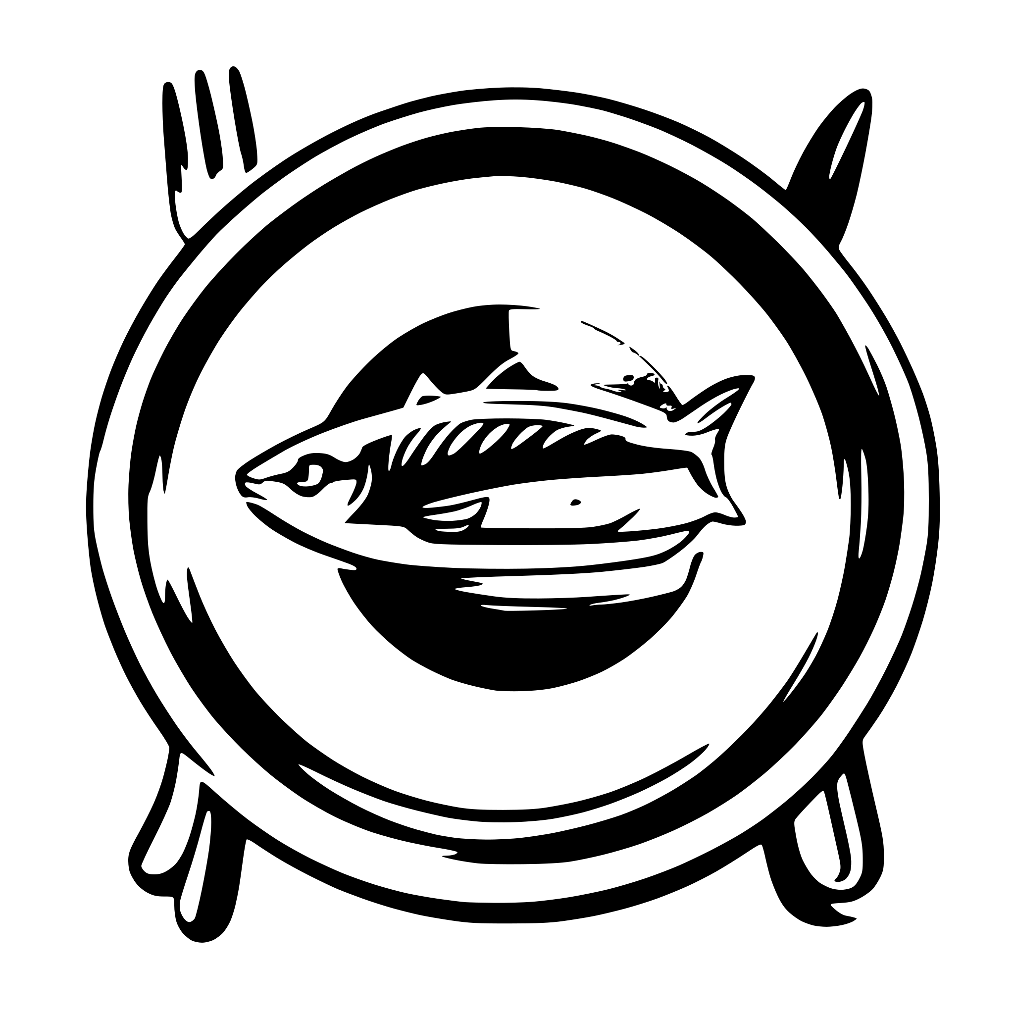 AI-generated SVG of a sardine logo website