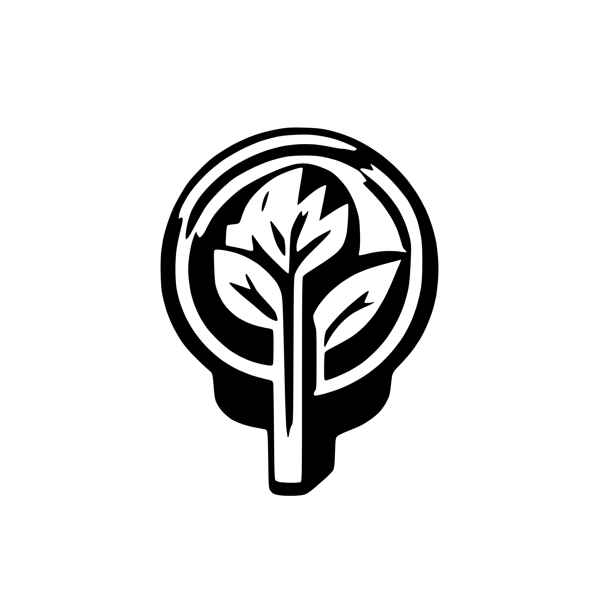 AI-generated SVG of 'small logo with T'