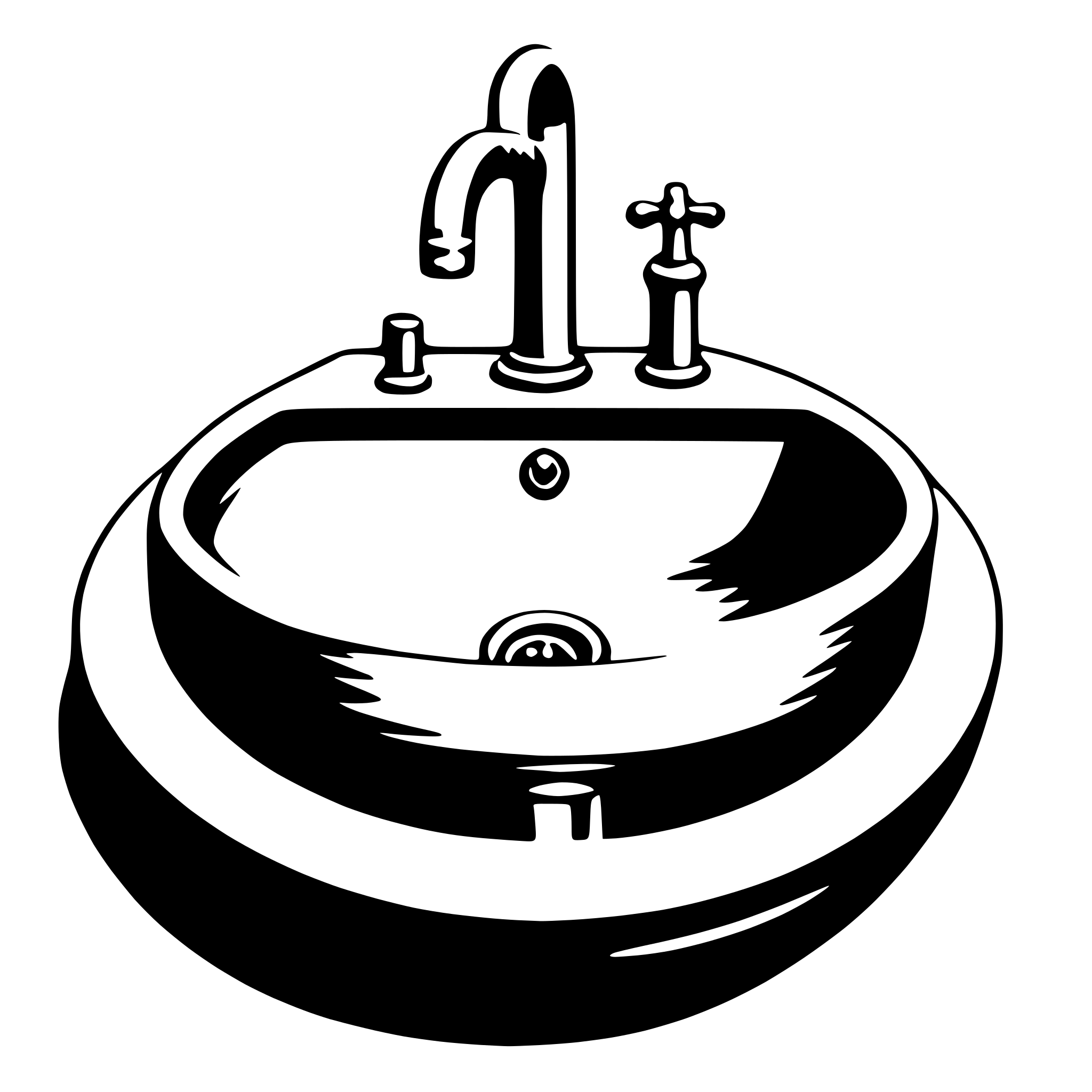 AI-generated SVG of 'sink'