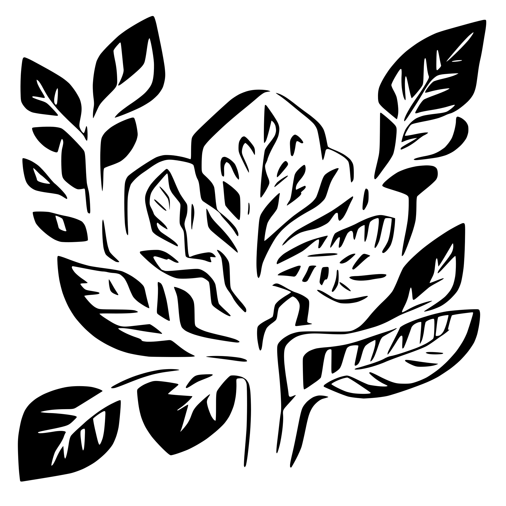AI-generated SVG of a podcast