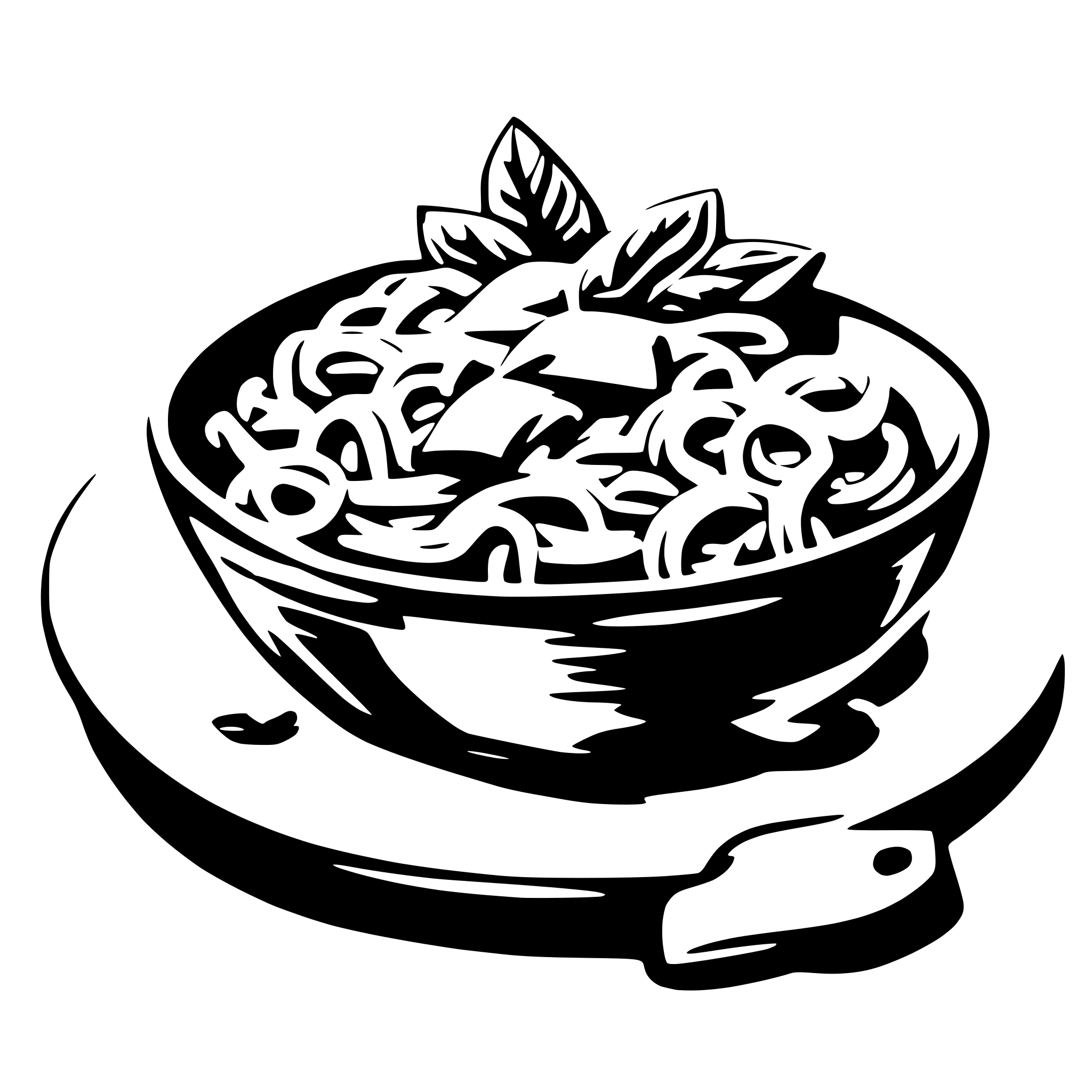 AI-generated SVG of a pasta