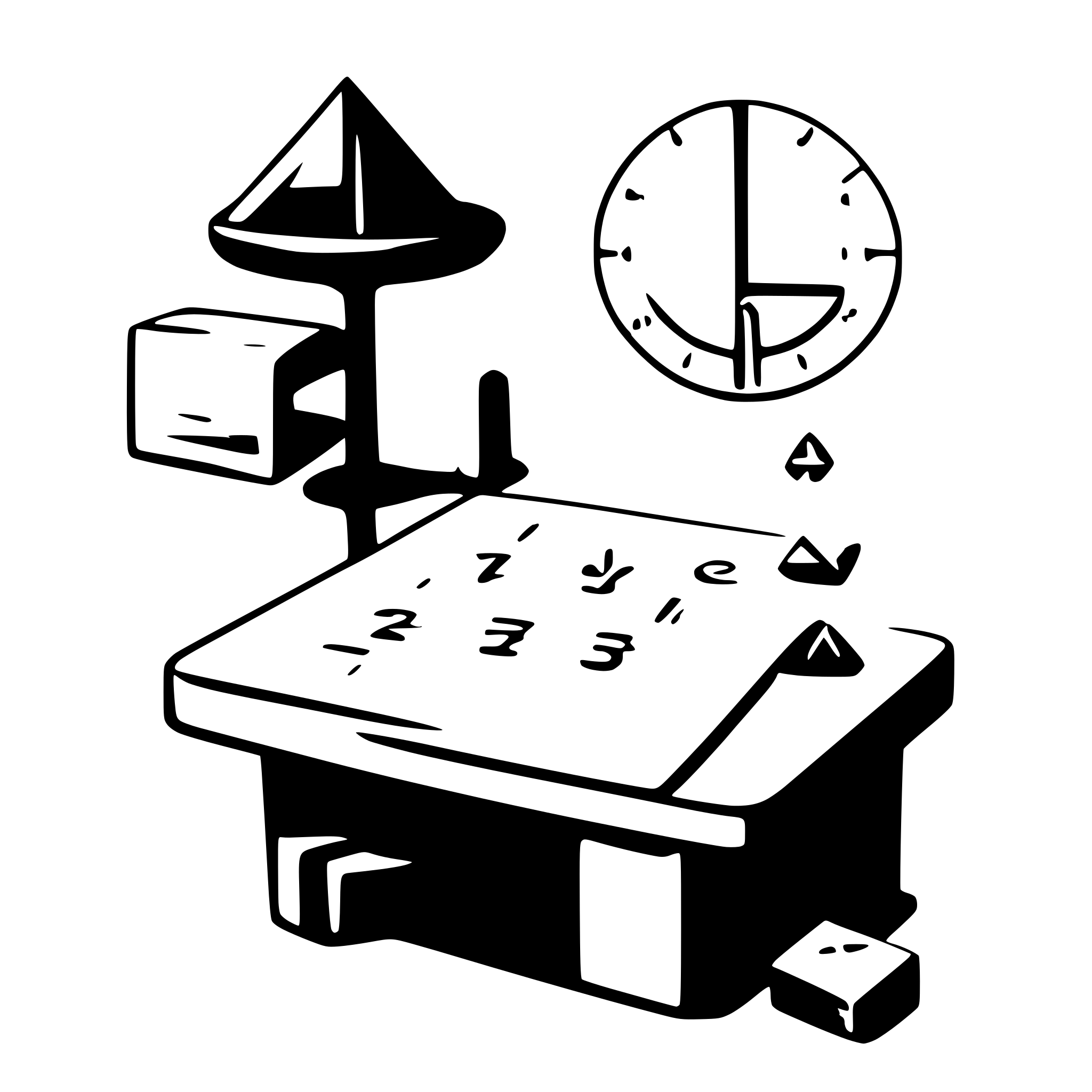 AI-generated SVG of 'Math'
