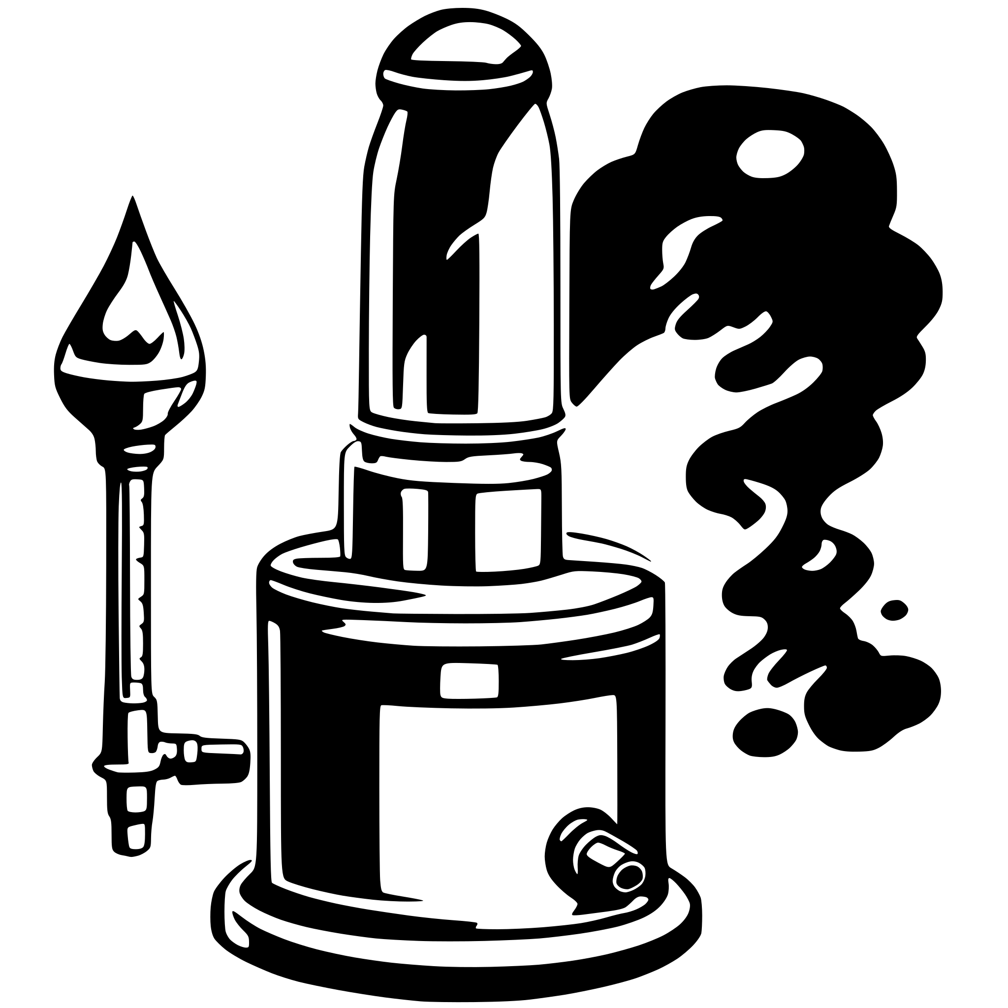 AI-generated SVG of 'atomiser'