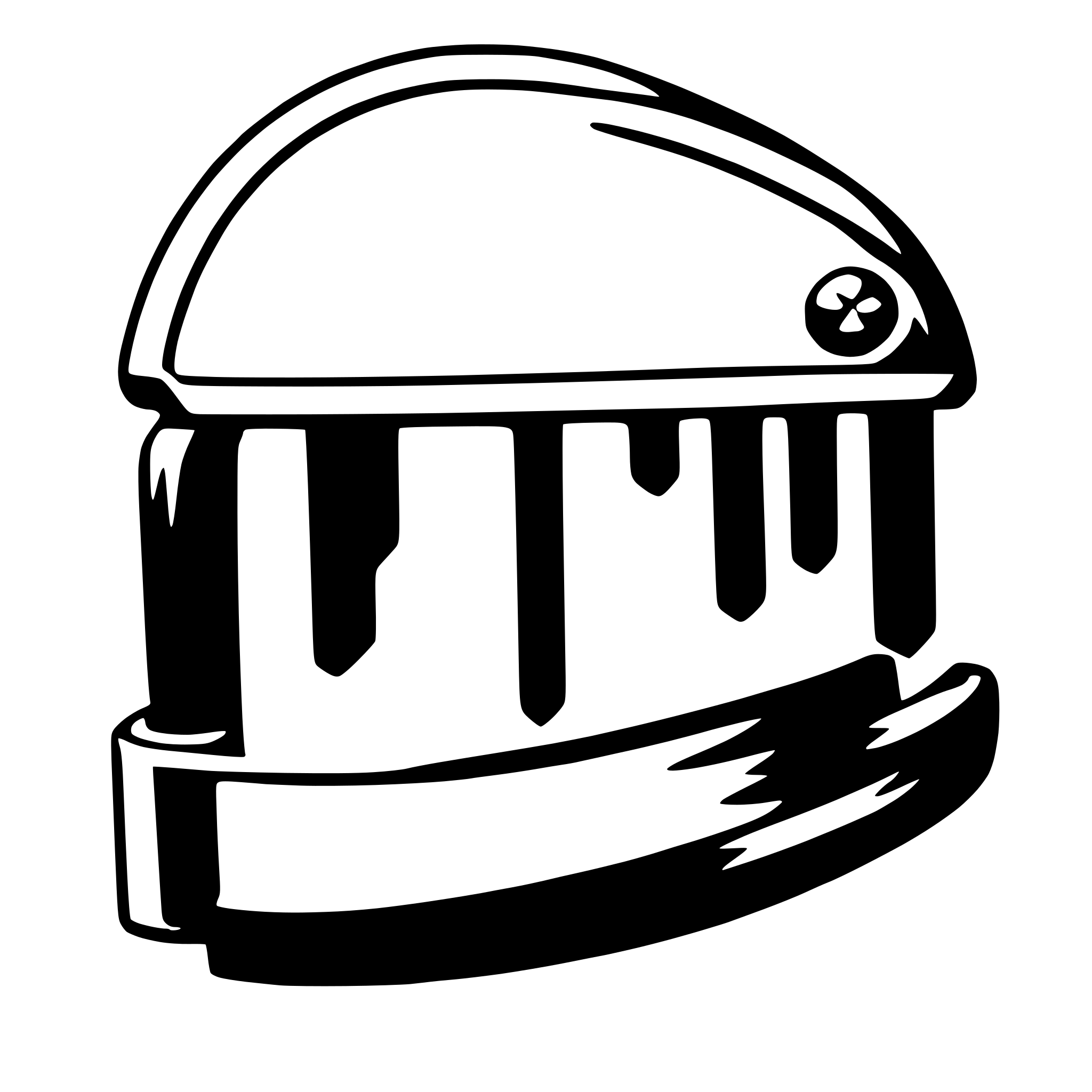 AI-generated SVG of a barrette