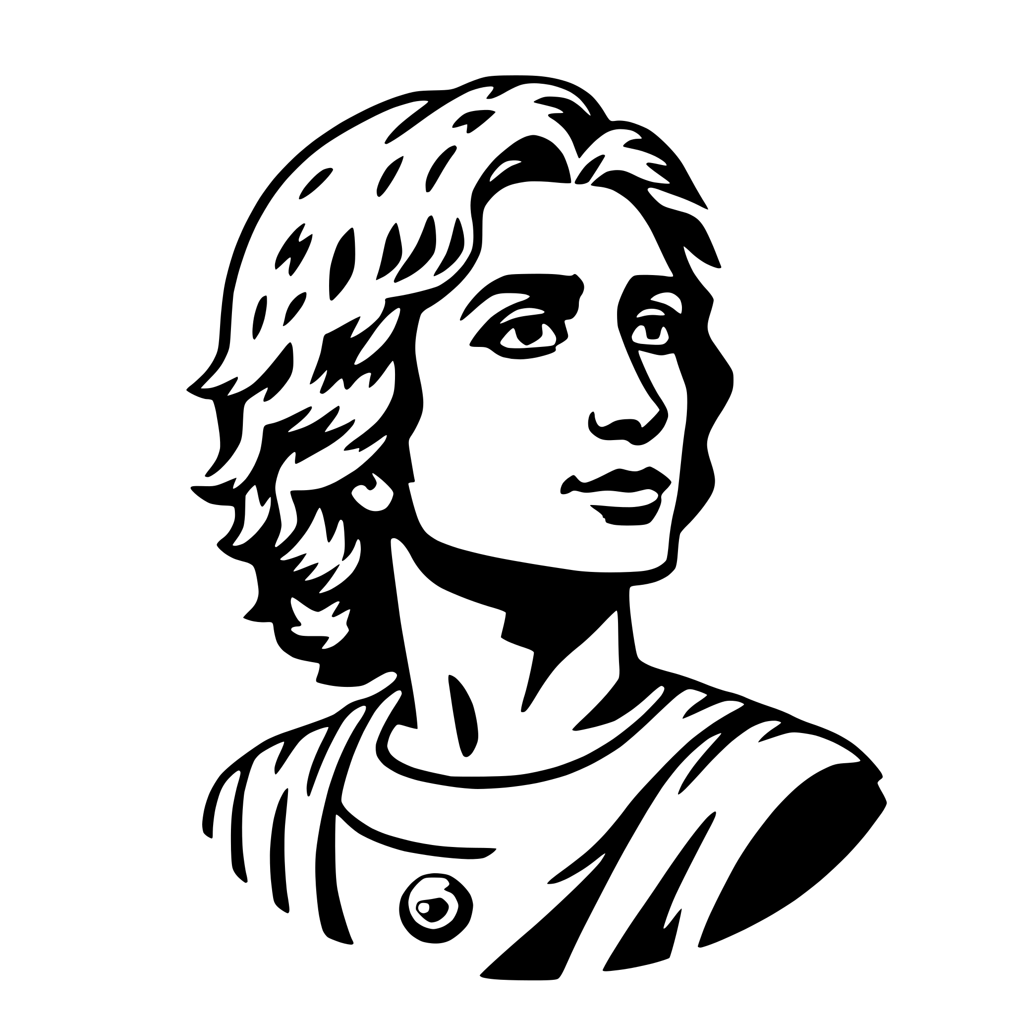 AI-generated SVG of 'apollo'