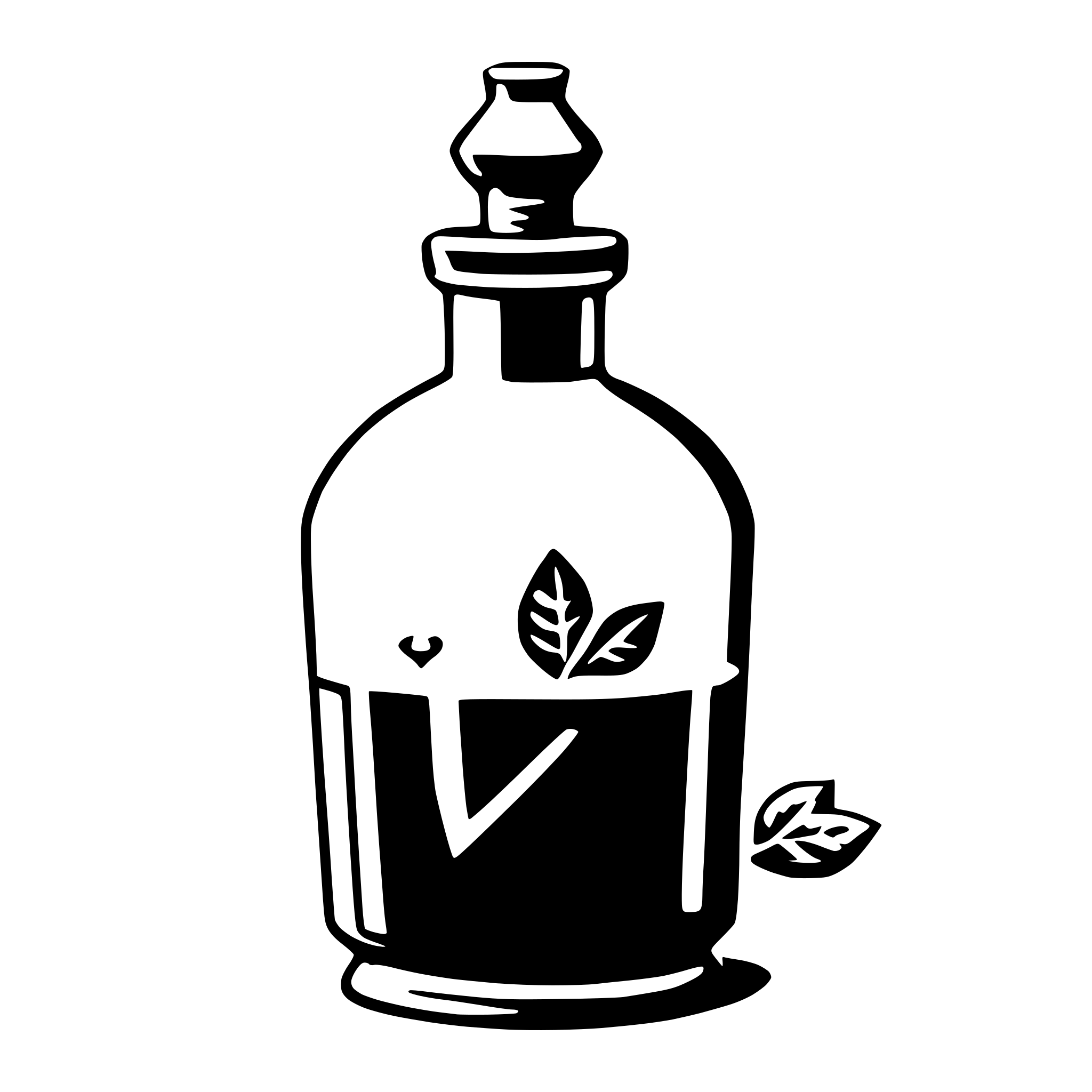AI-generated SVG of a love potion bottle