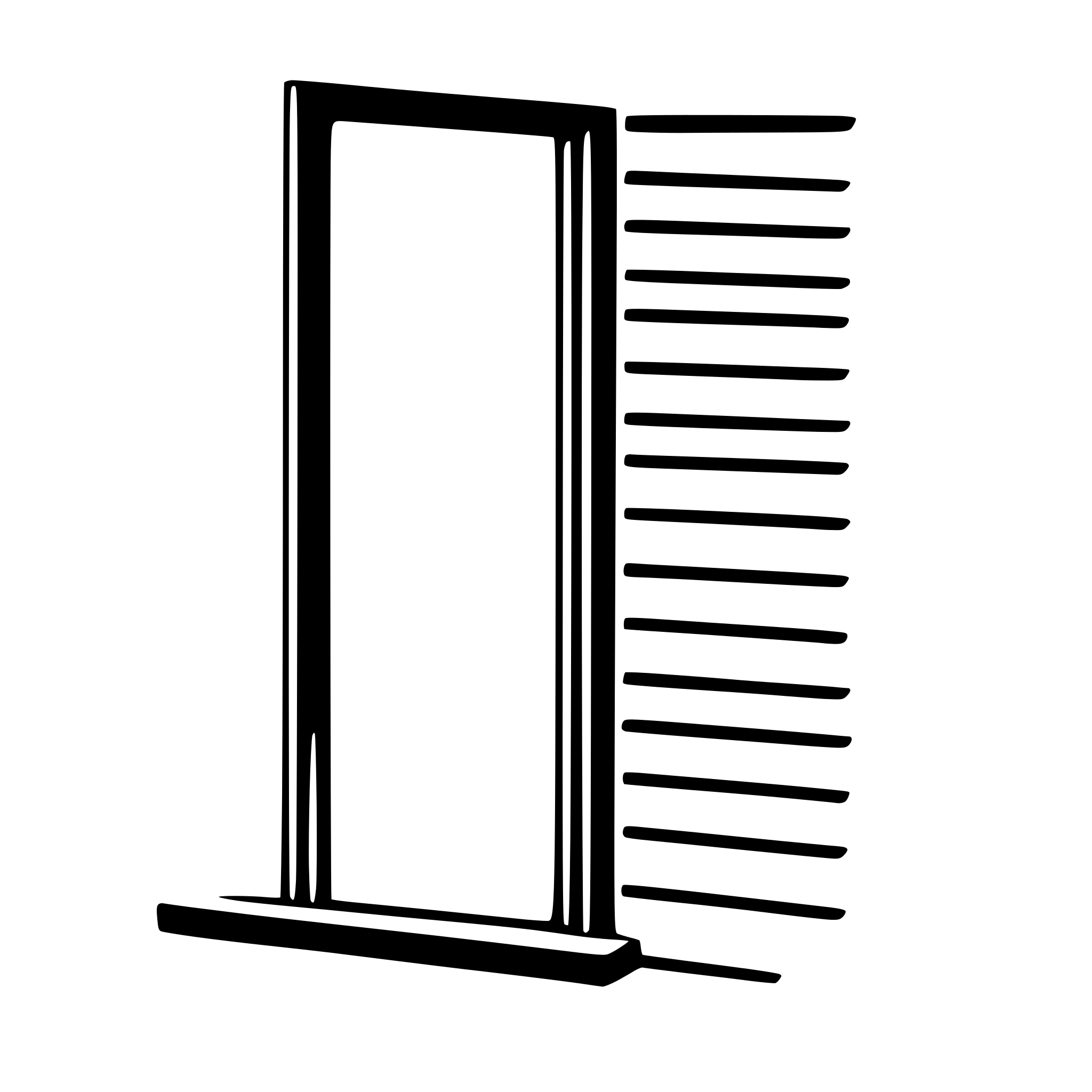 AI-generated SVG of 'window blind'