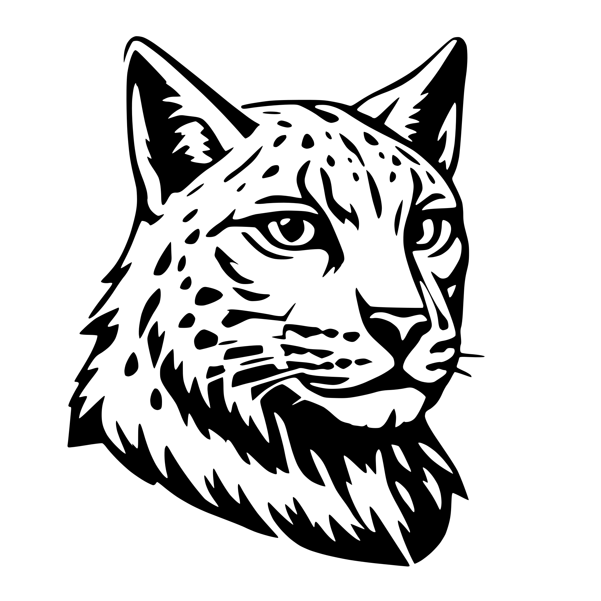 AI-generated SVG of 'lynx seo'