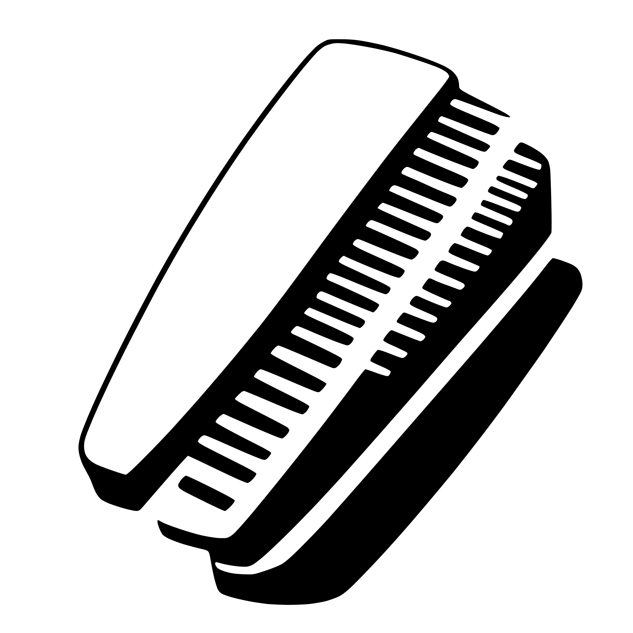 AI-generated SVG of 'comb'