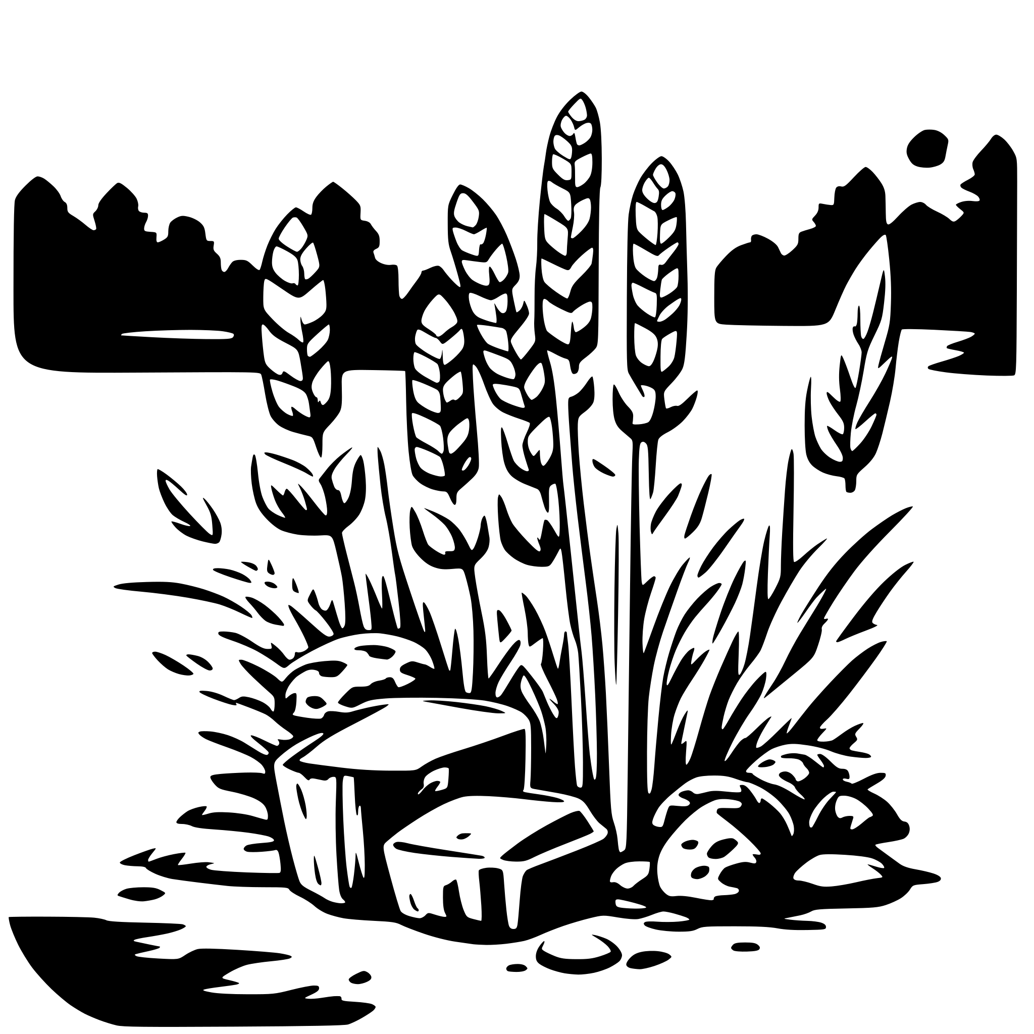 AI-generated SVG of a Forage