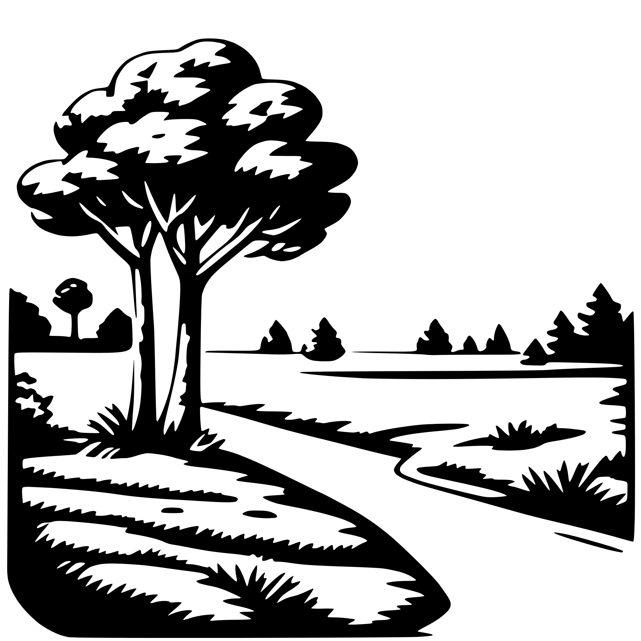 AI-generated SVG of a nature wonders